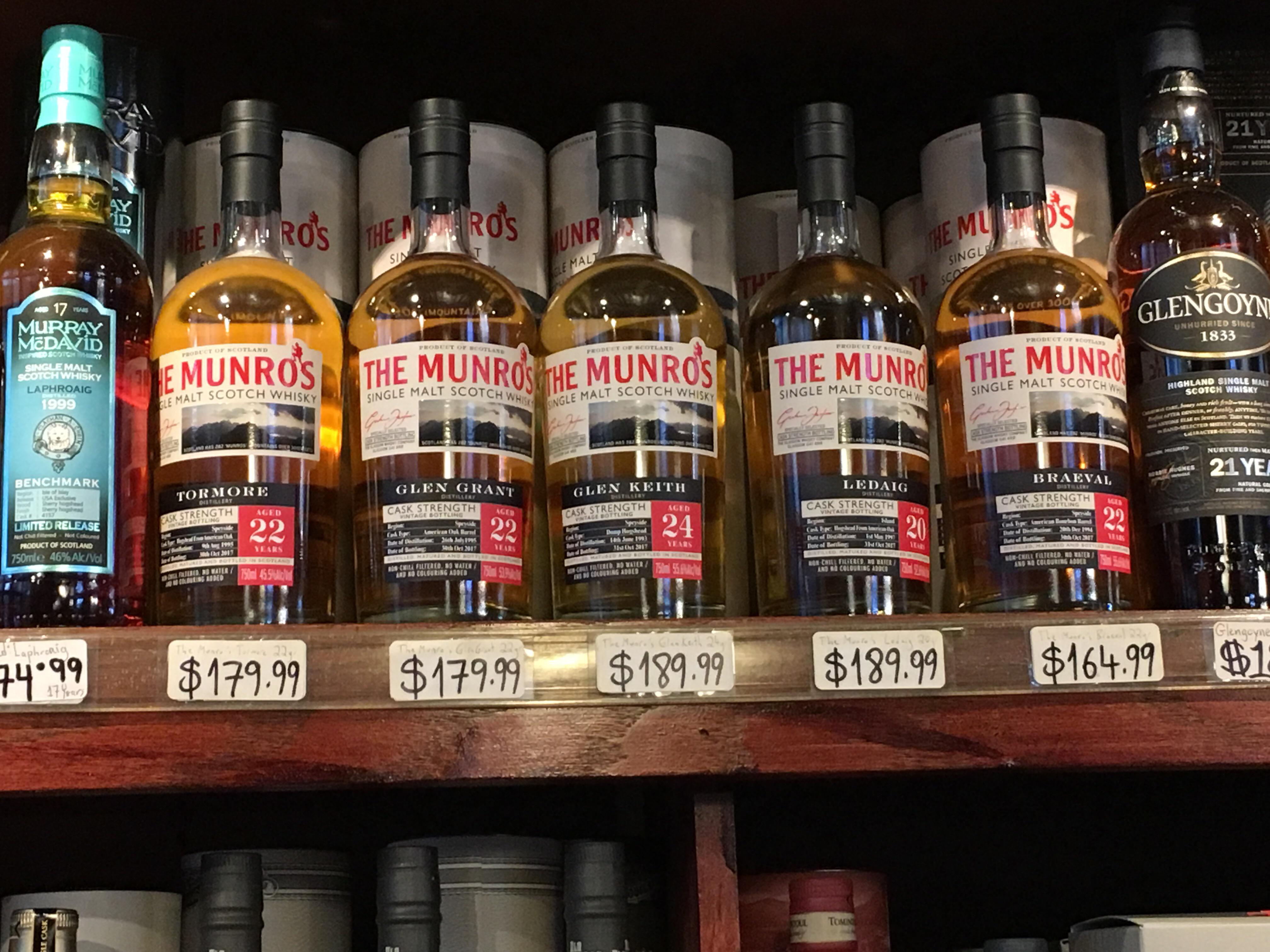 Saw this lineup at Ambassador wine and spirits nyc, anyone have any