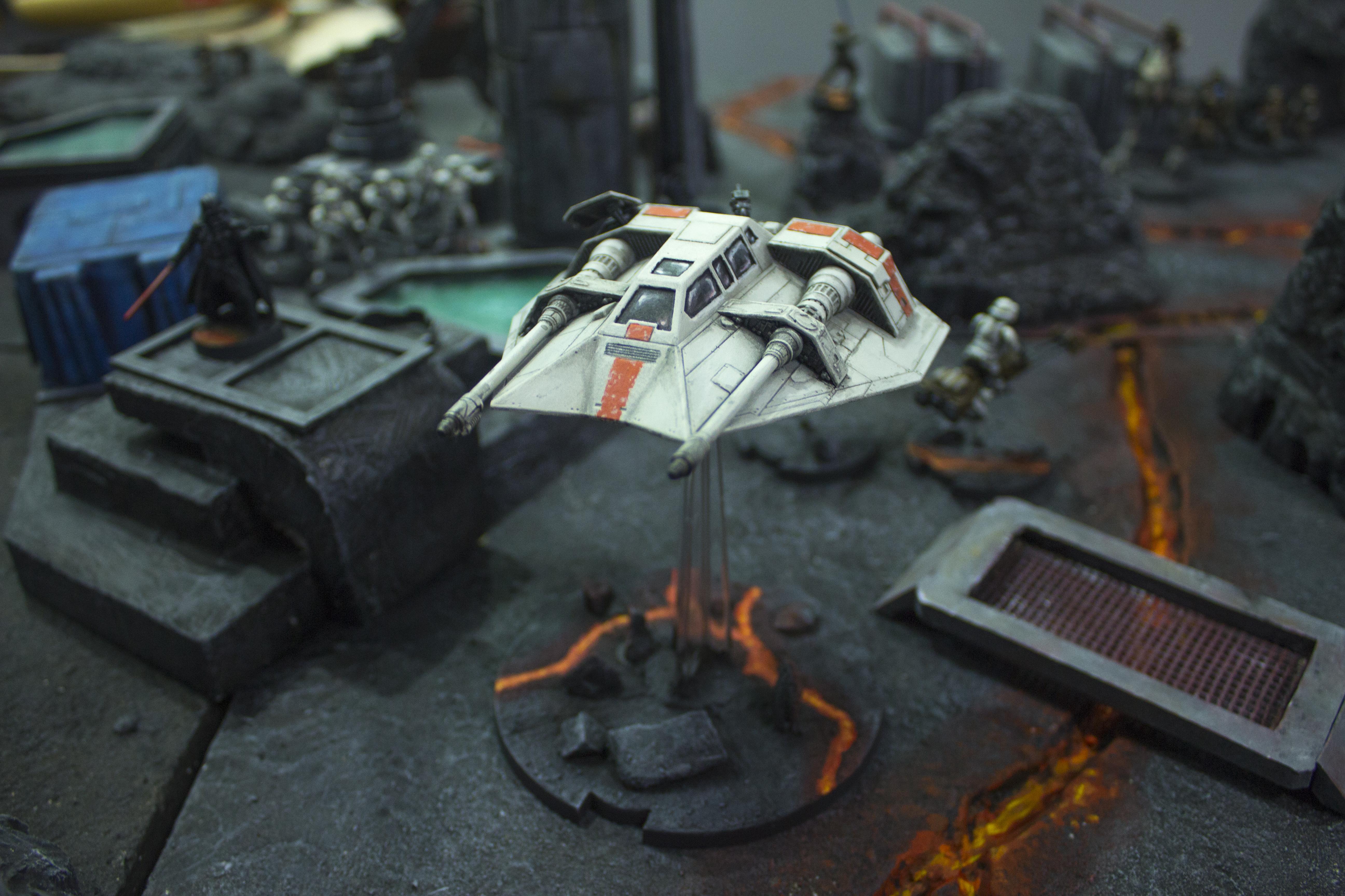 Star Wars Legion's T47 Airspeeder r/minipainting