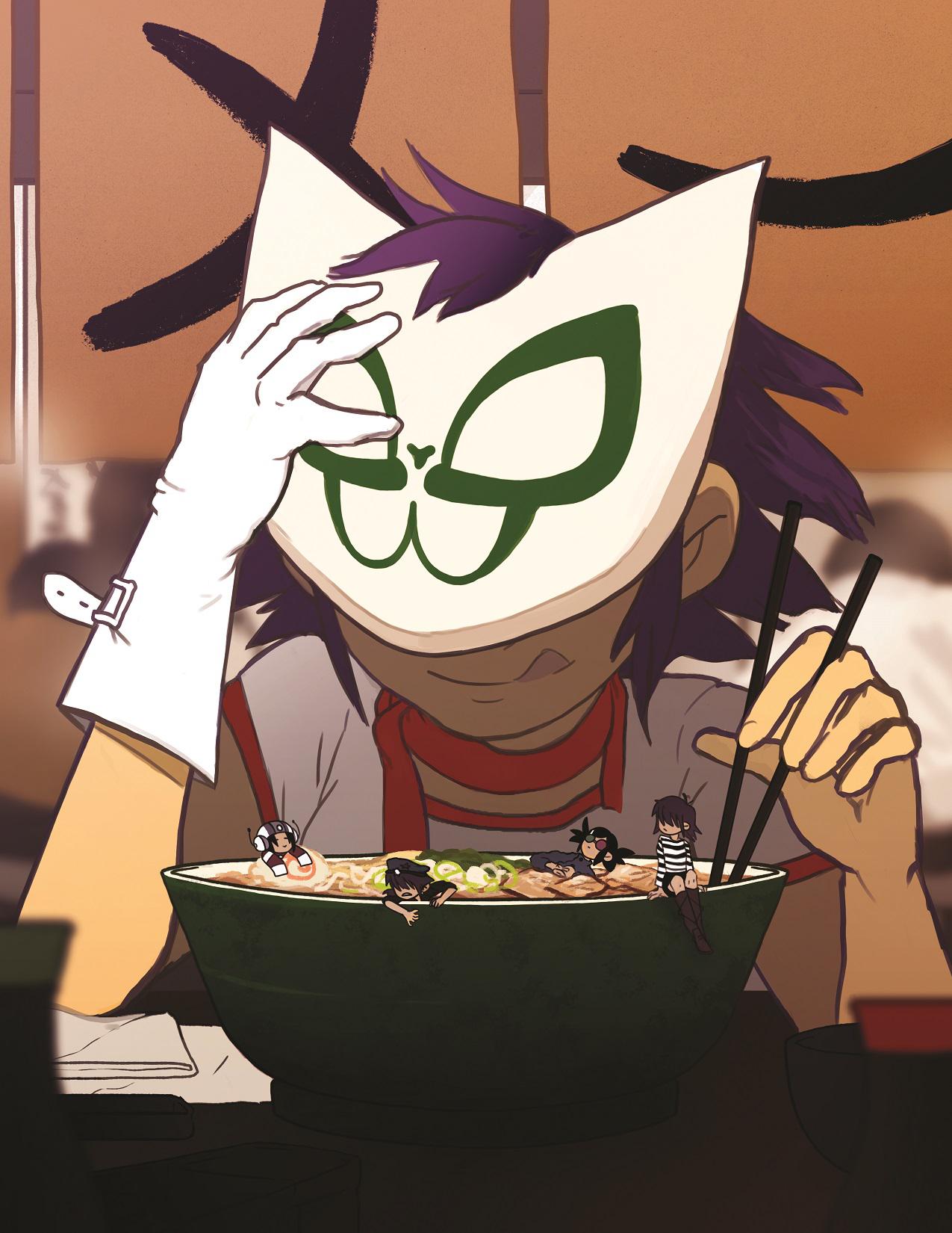 Noodle Gorillaz Plastic Beach