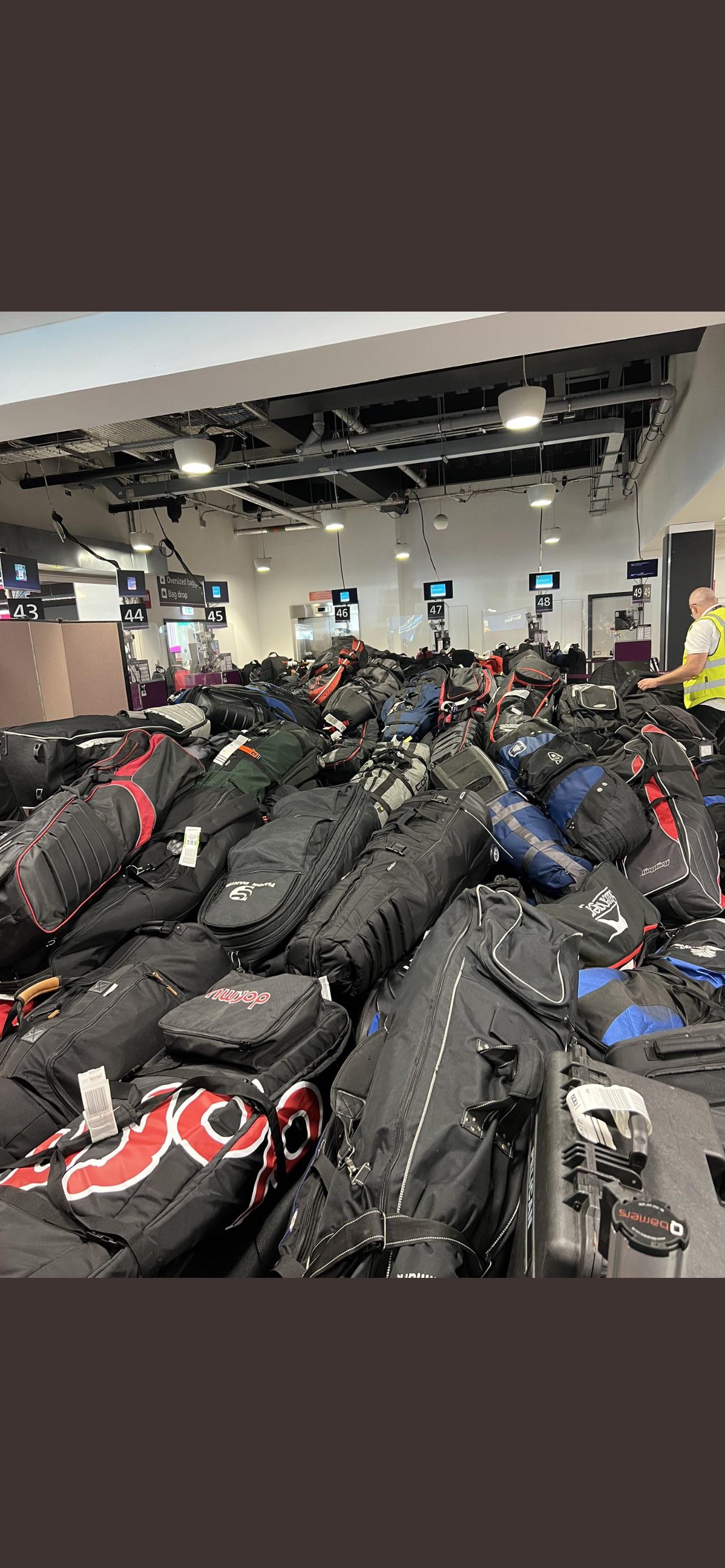 Thoughts and prayers please that people get their bags back. F*** you Edinburgh Airport