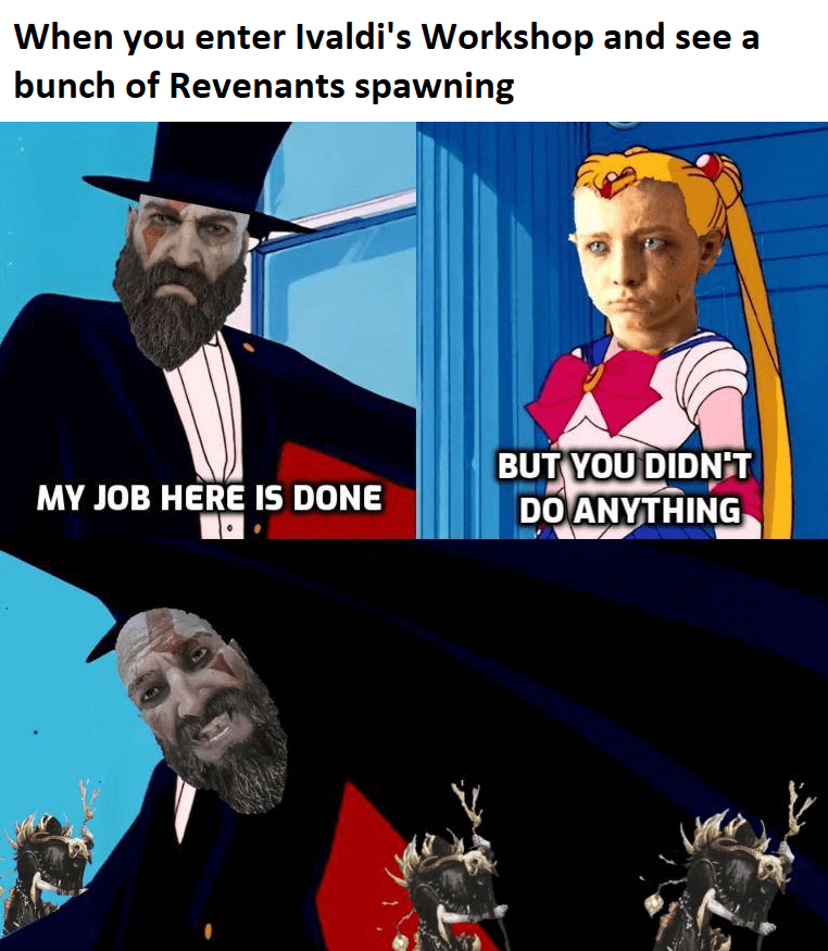 Fuck this shit I'm ooouuut r/GodofWar