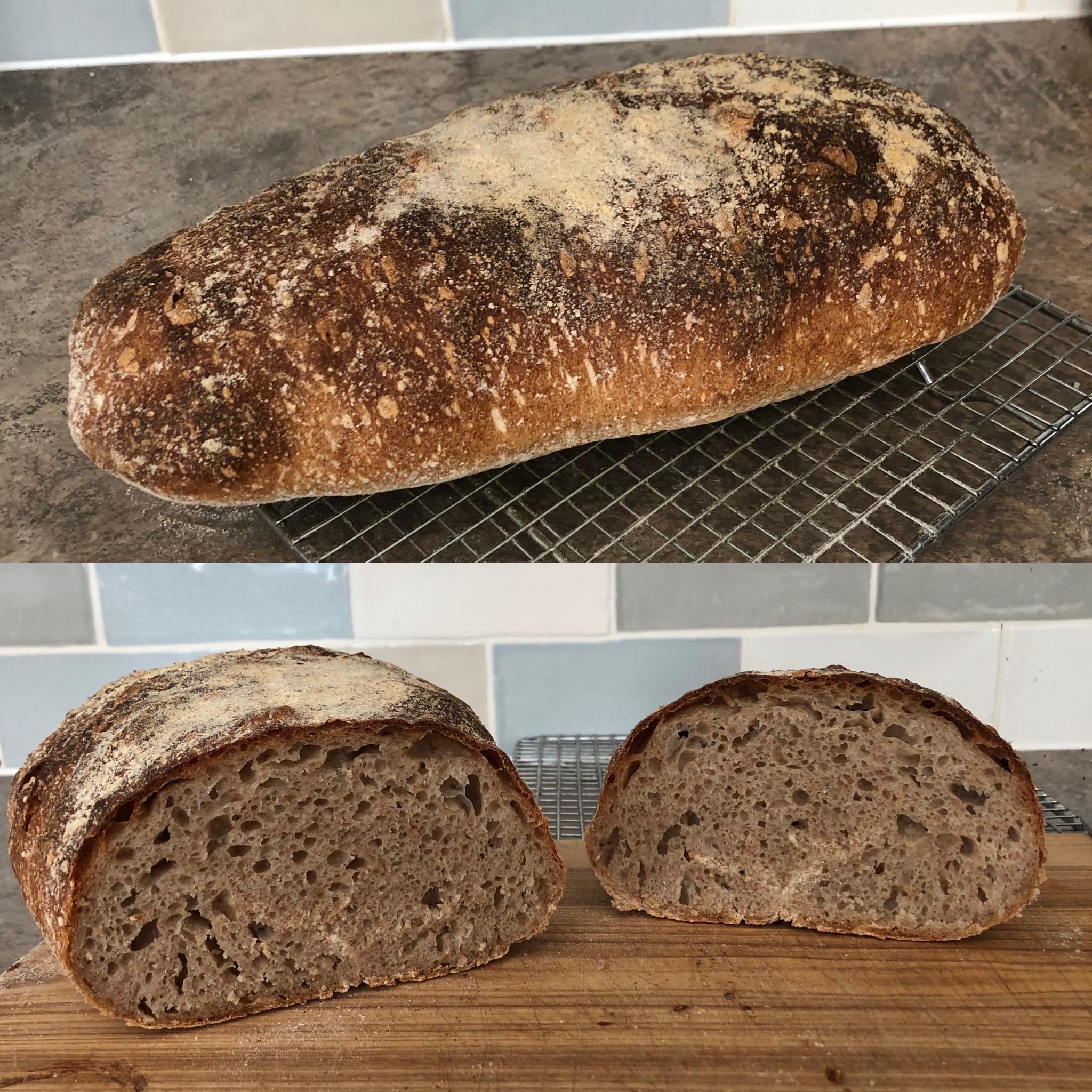50 Emmer 50 white too dense?? Sourdough