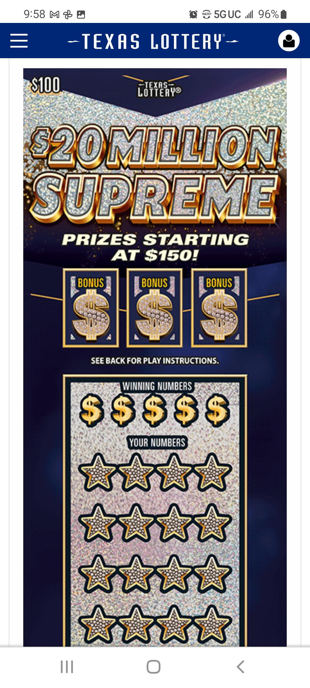 Vending Machine Special Lottery