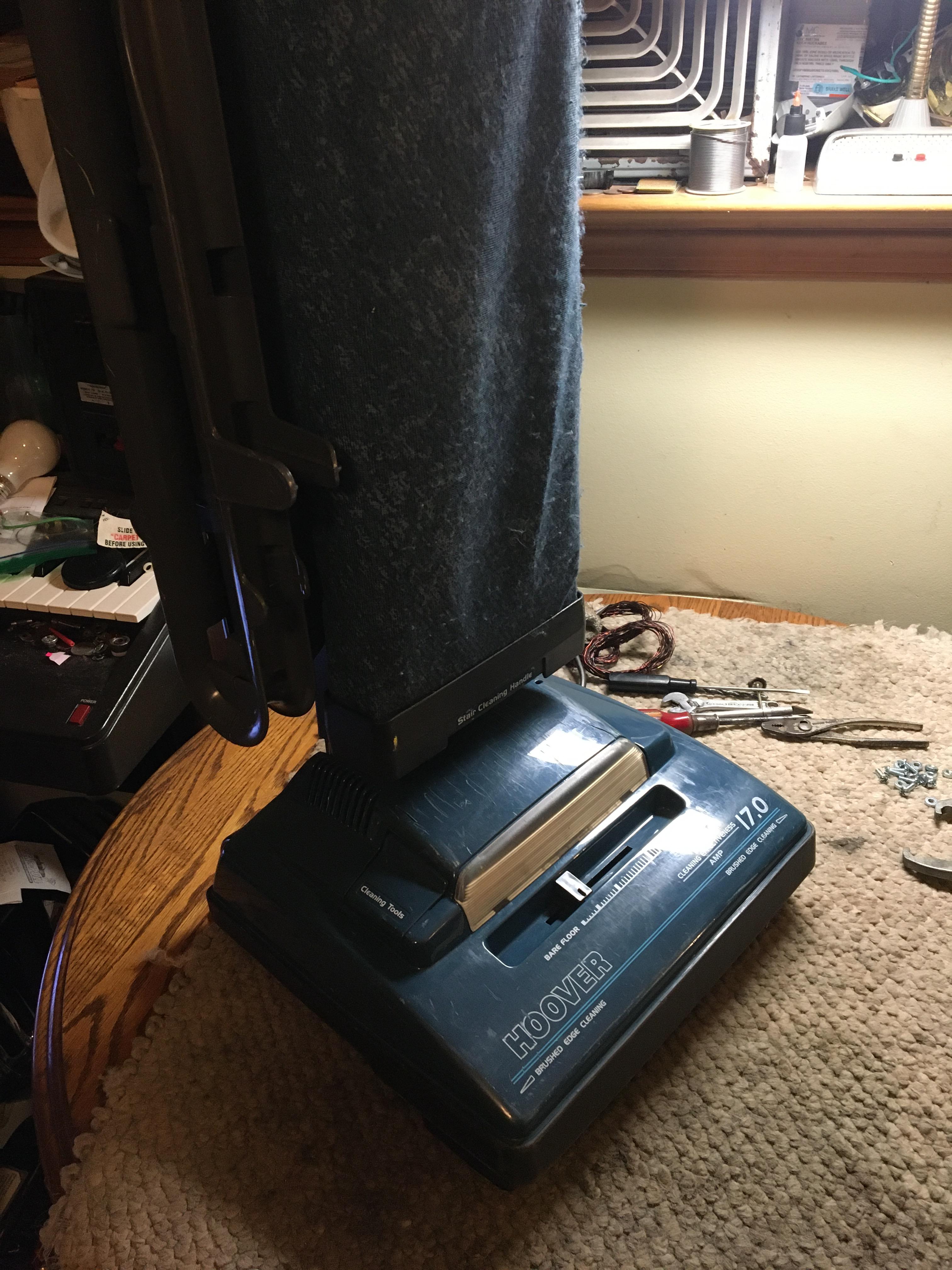 On The Bench A Lovely Hoover Elite r/VacuumCleaners