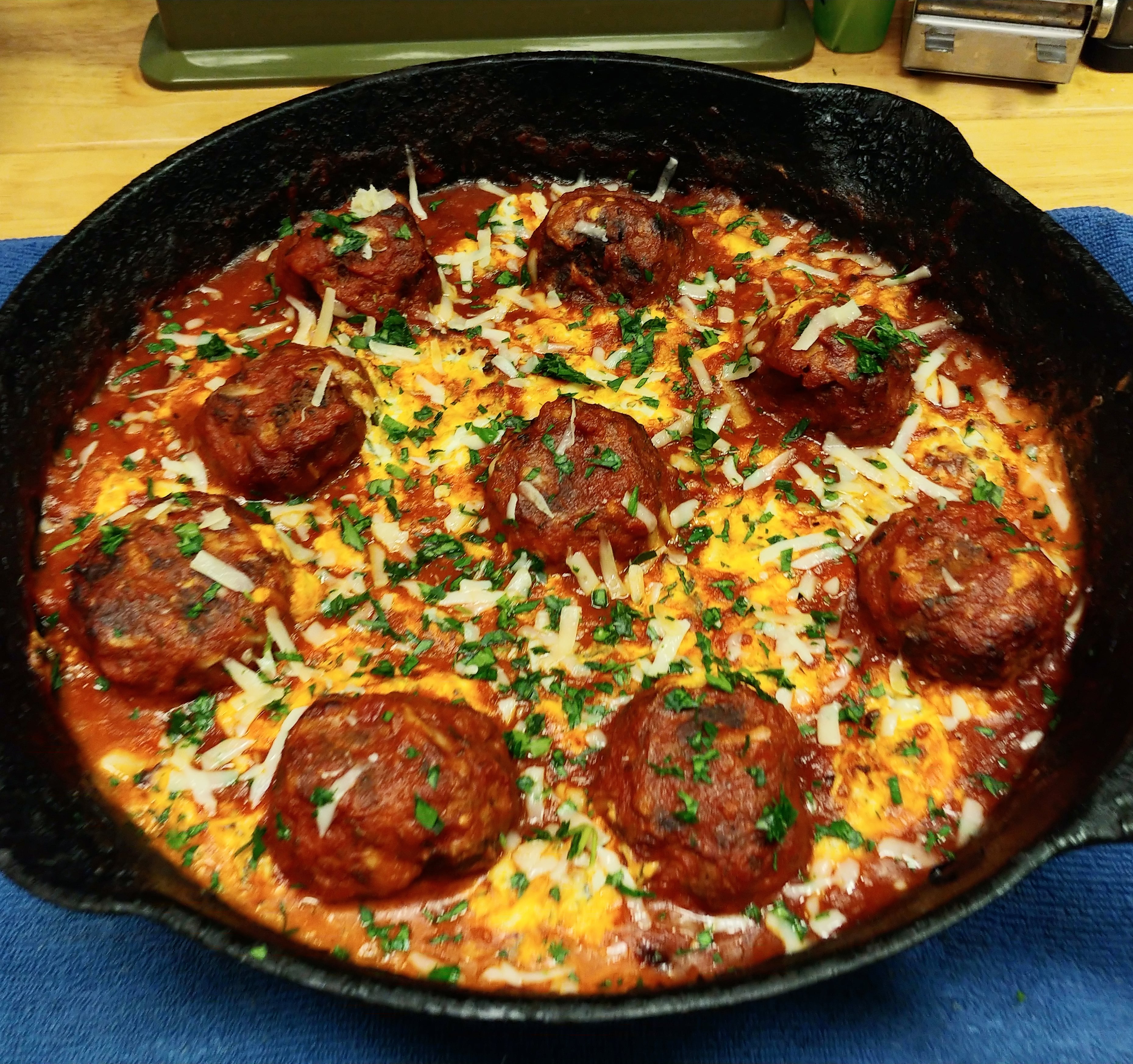 Beef and Lamb Meatballs! r/FoodPorn