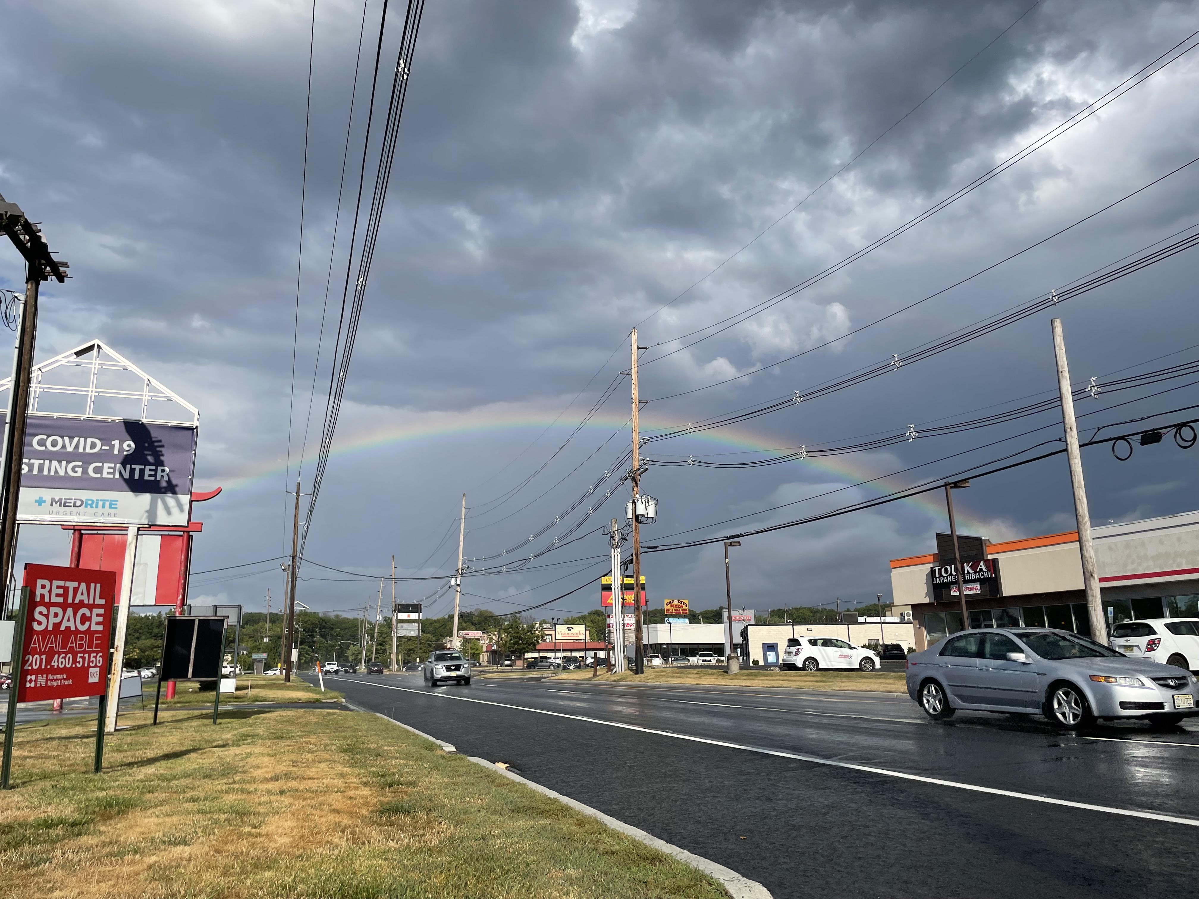 Late afternoon today, Route 22, Springfield, NJ 😍 r/newjersey