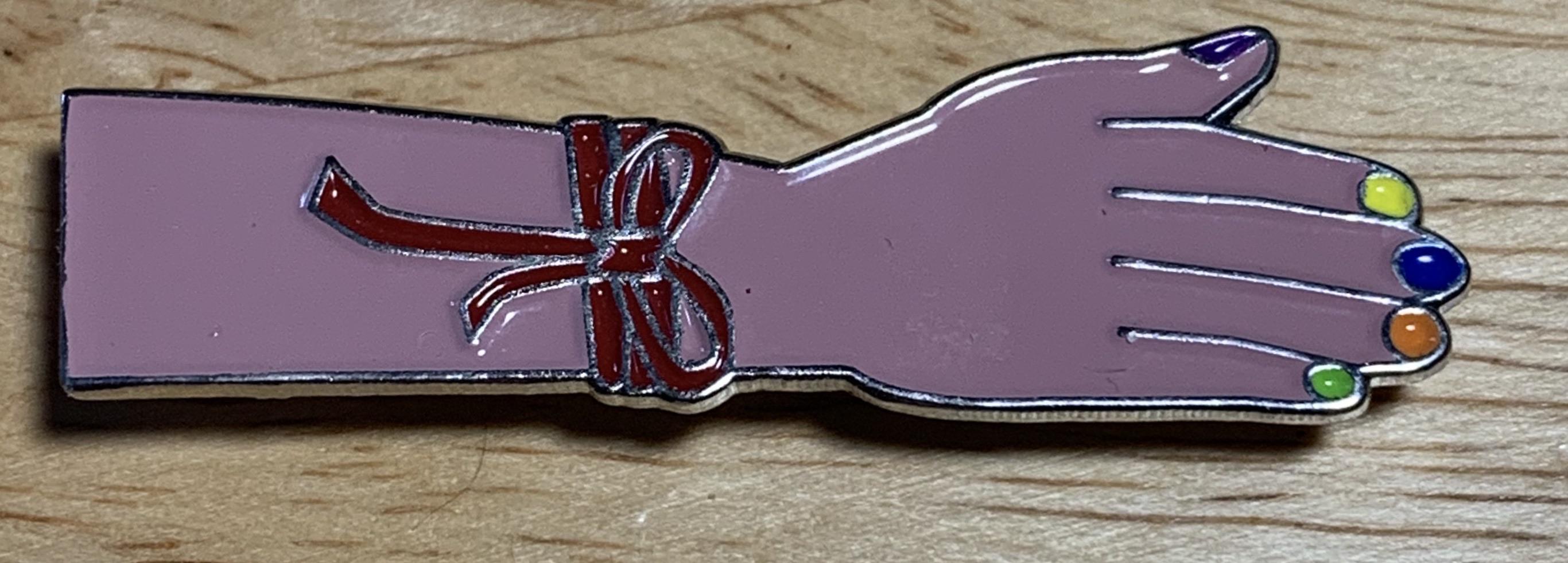 POTD 5 DEXTER Ice Truck Killer prosthetic hand r/EnamelPins