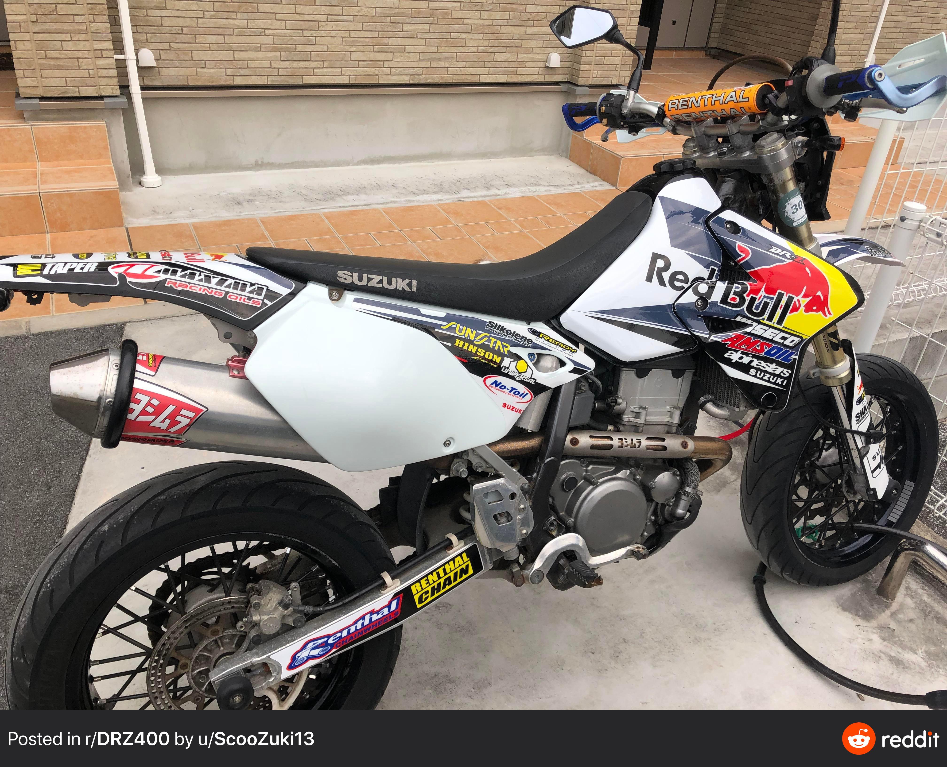 Would this graphics kit look good on a 2018 drzsm? All black oem