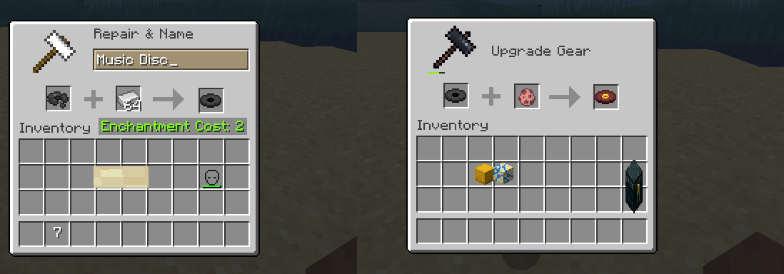 Minecraft Music Disc Craft diariosdeumapostcrosser