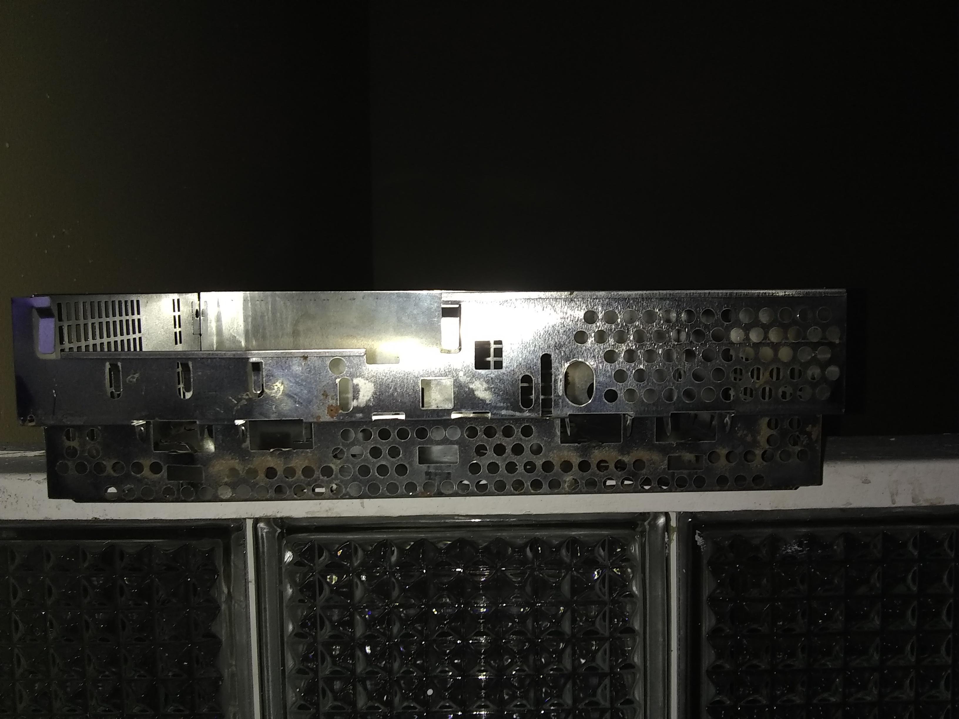 Has anyone ever mention the original Xbox metal plate kinda remind you