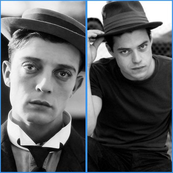 I would *love* to see a Buster Keaton biopic, and I think Rami Malek