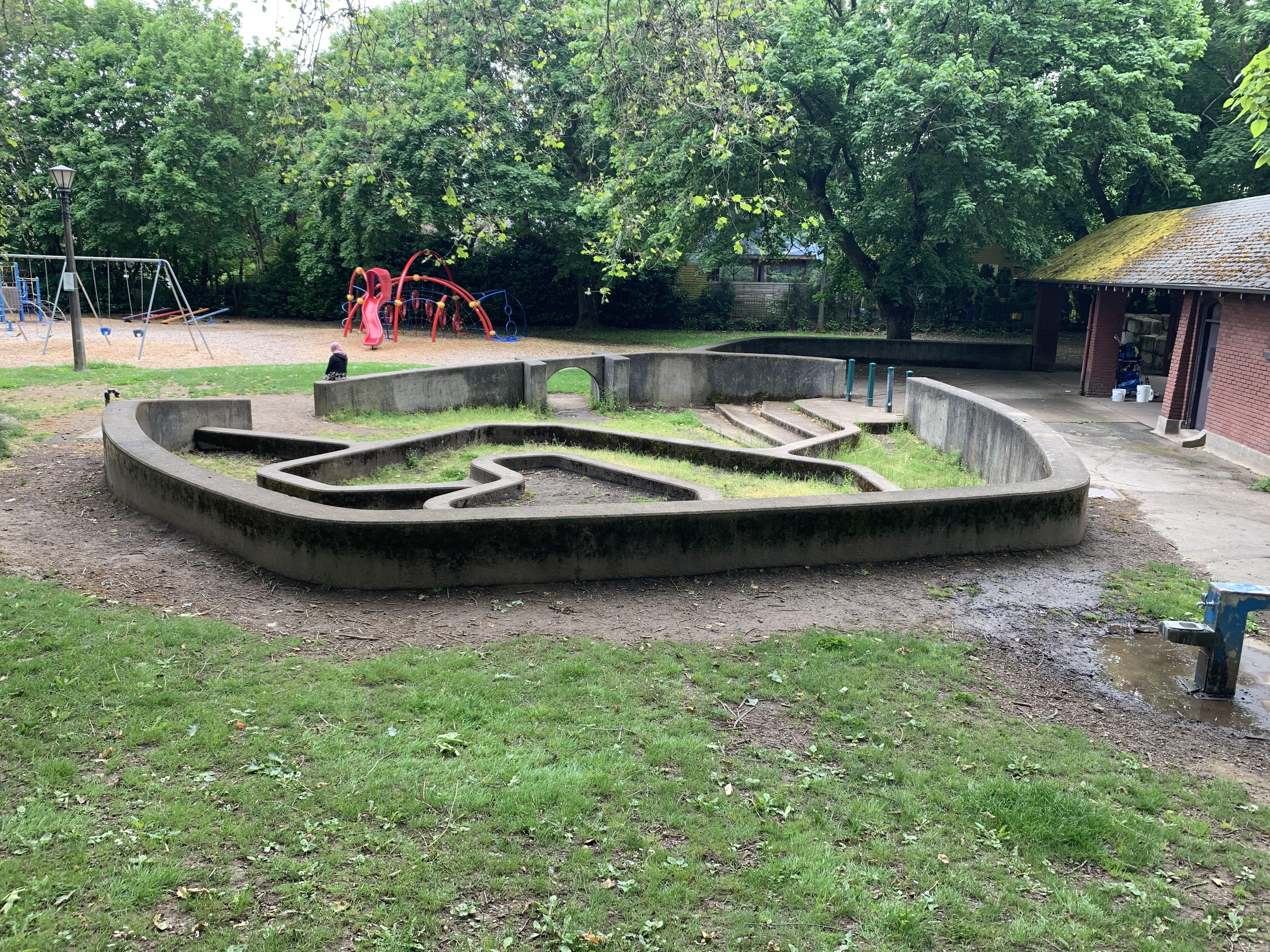 So this is in Irving park and it’s clearly not used anymore but does