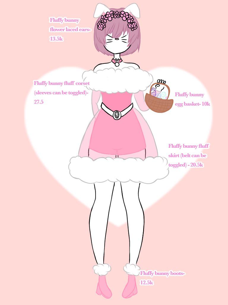 Easter set concept! I don’t have a male version this time, sorry! I