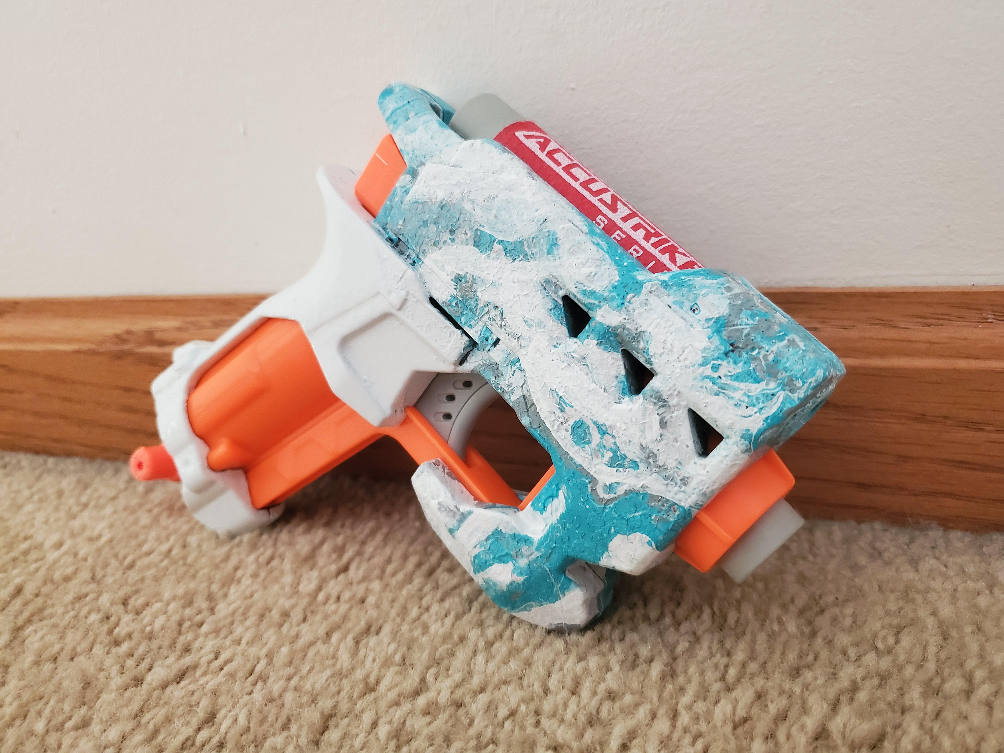 Finished this yesterday! My first Hydro Dip! The NERF Mega Summitstrike
