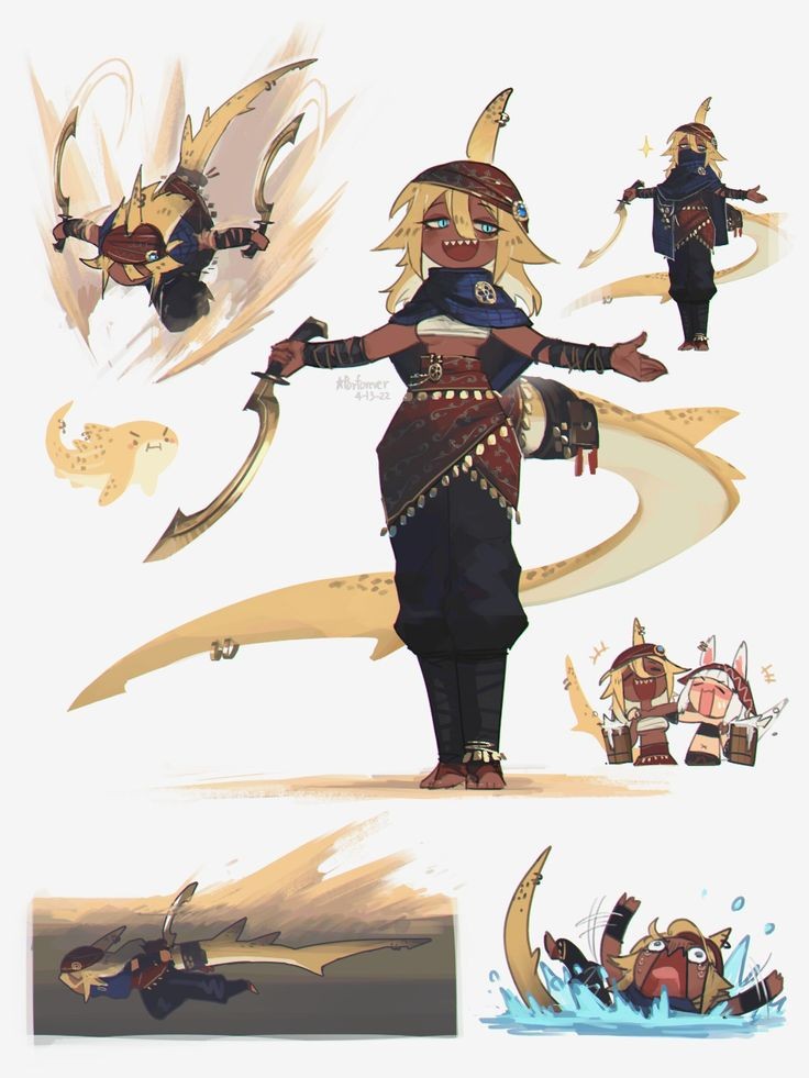 How would you build this "SandShark"? (DnD 5e) r/WhatWouldYouBuild