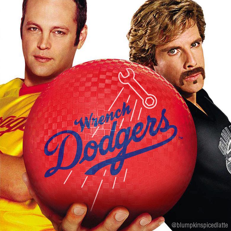 If you can dodge a wrench, you can dodge a ball funny