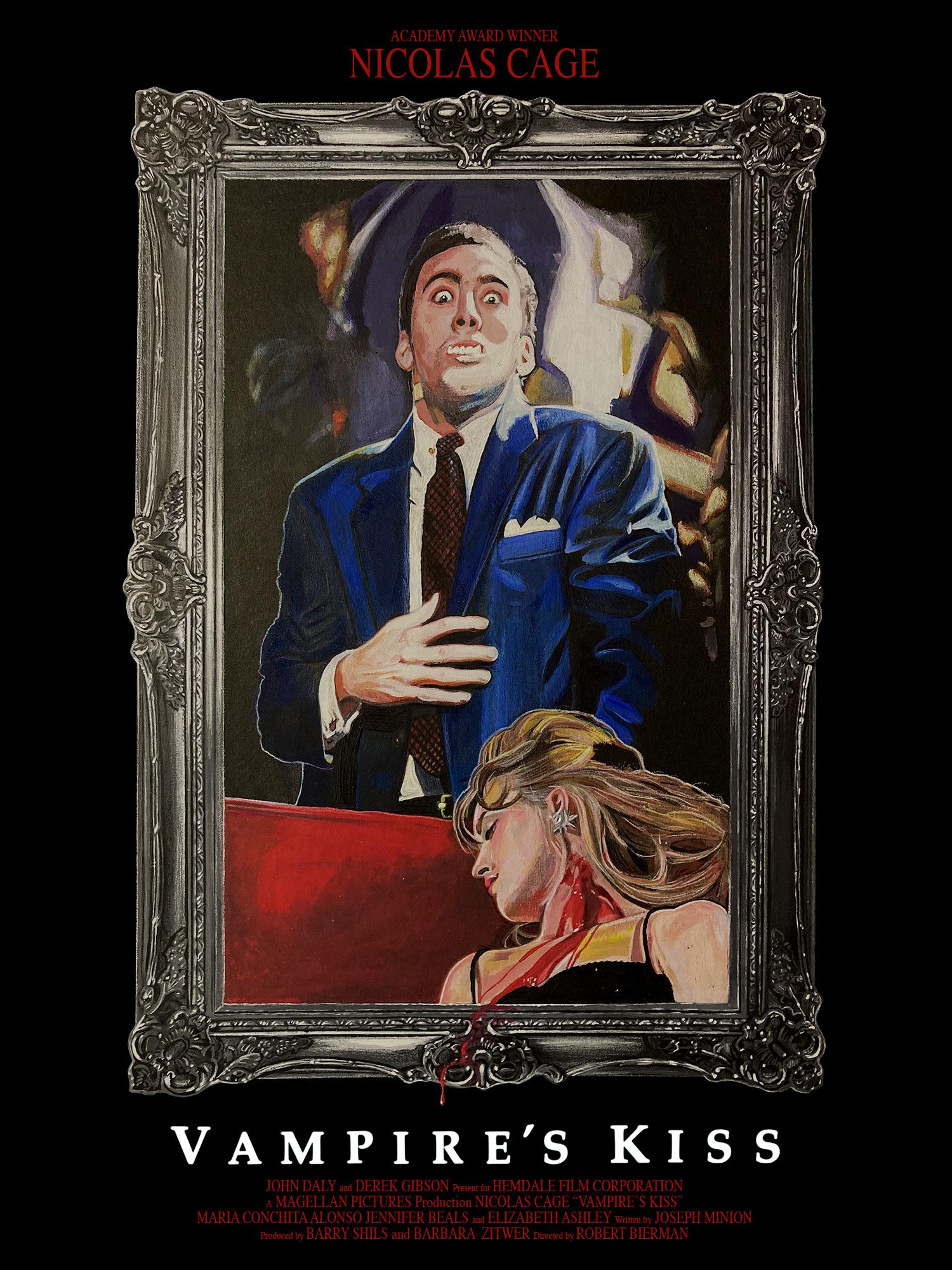 Vampire’s Kiss (1988) [1500 x 2000] r/MoviePosterPorn