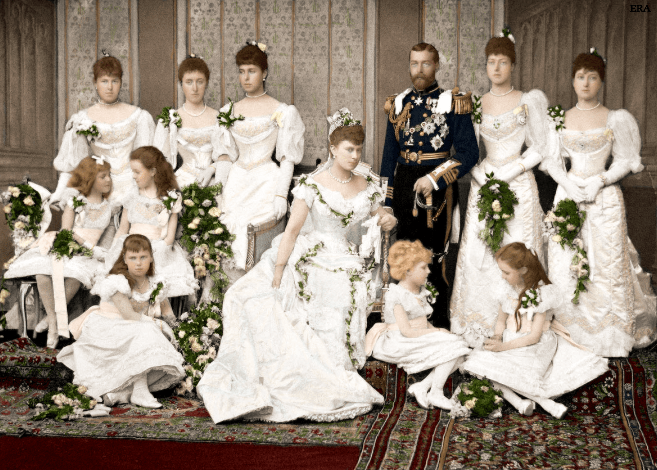 The Wedding of V (then Duke of York) and Mary "May
