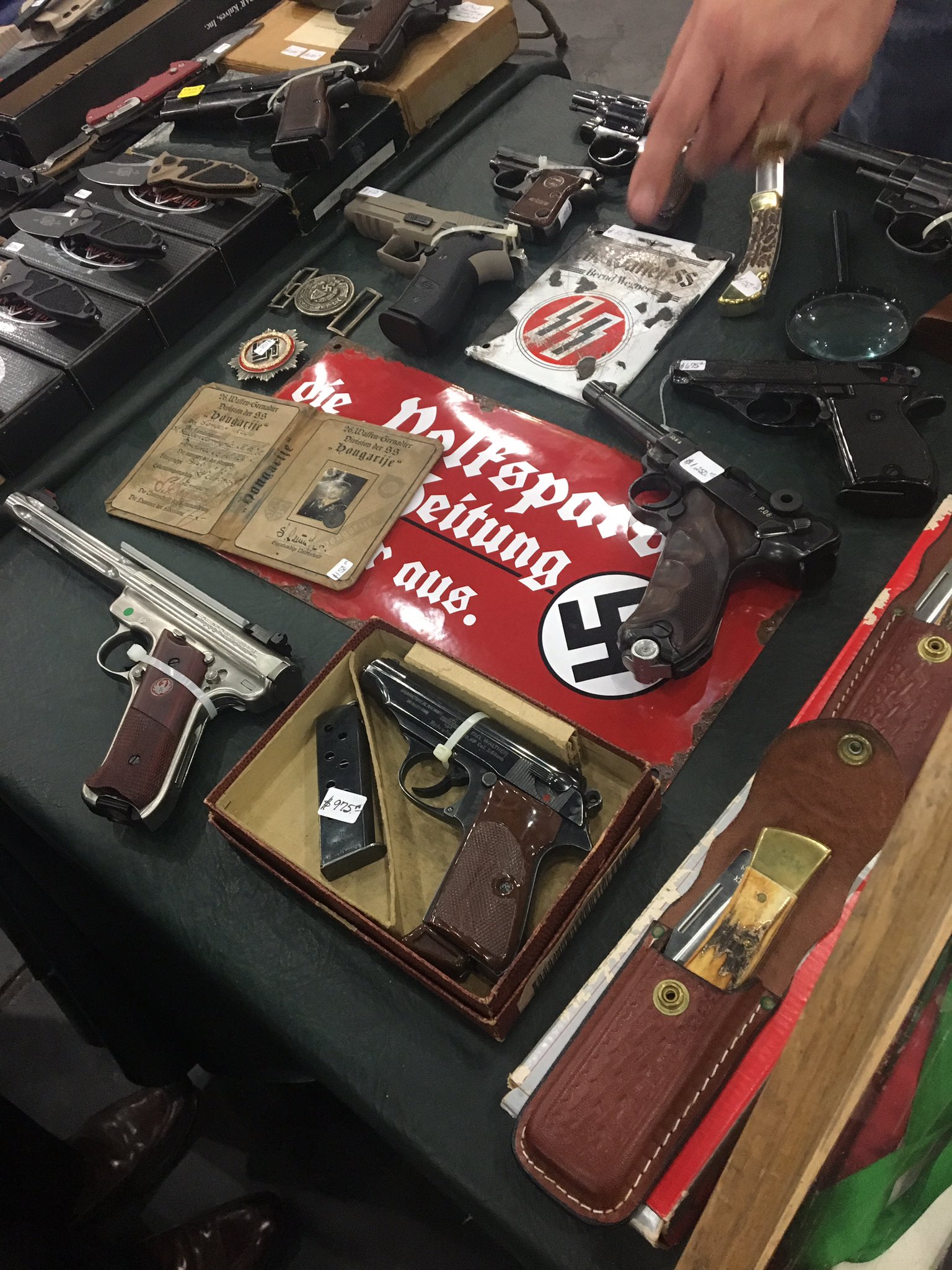 For sale at Houston gun show — these are the sort of things gun
