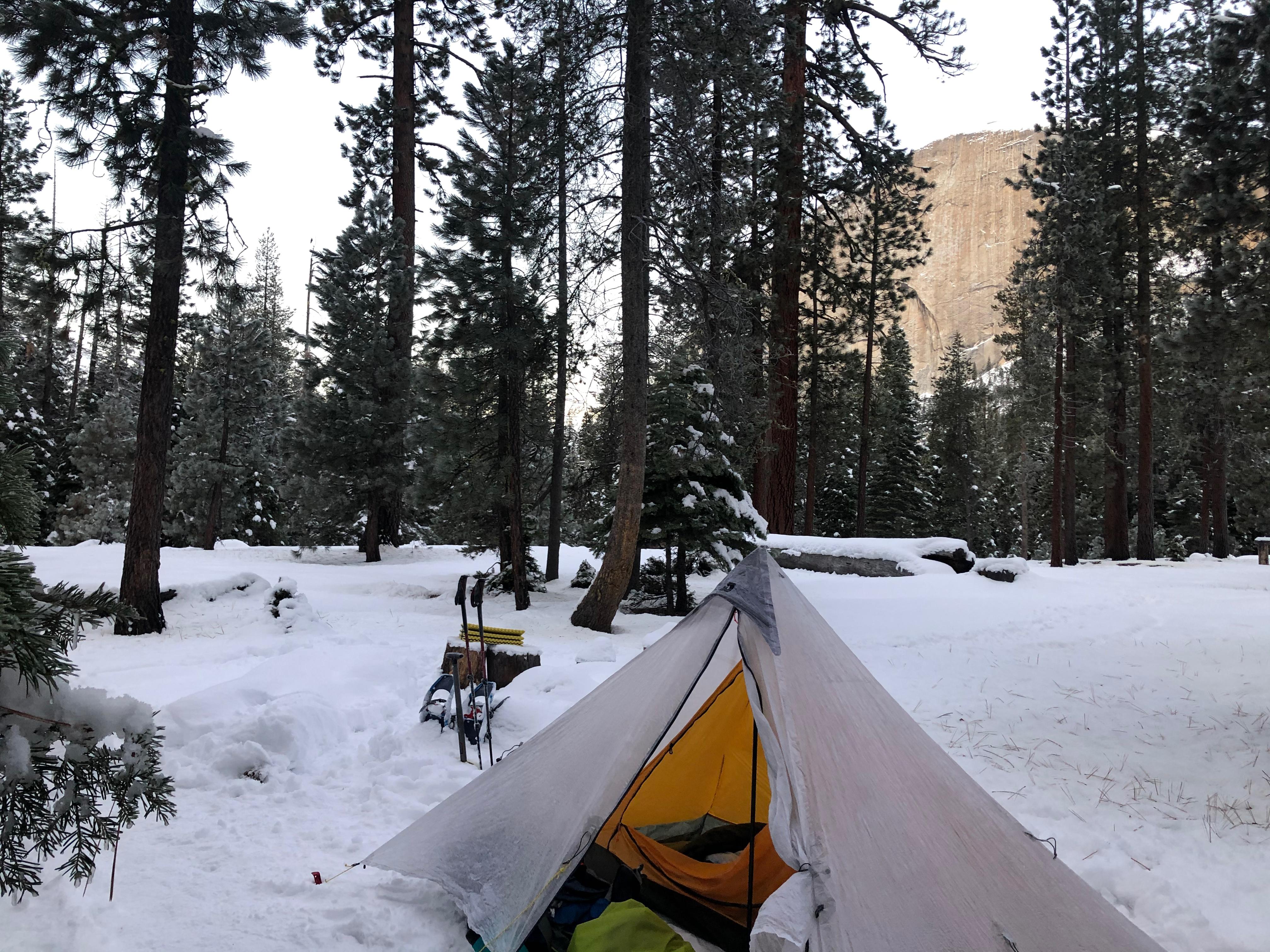 Winter Overnight in Little Yosemite Valley r/WildernessBackpacking