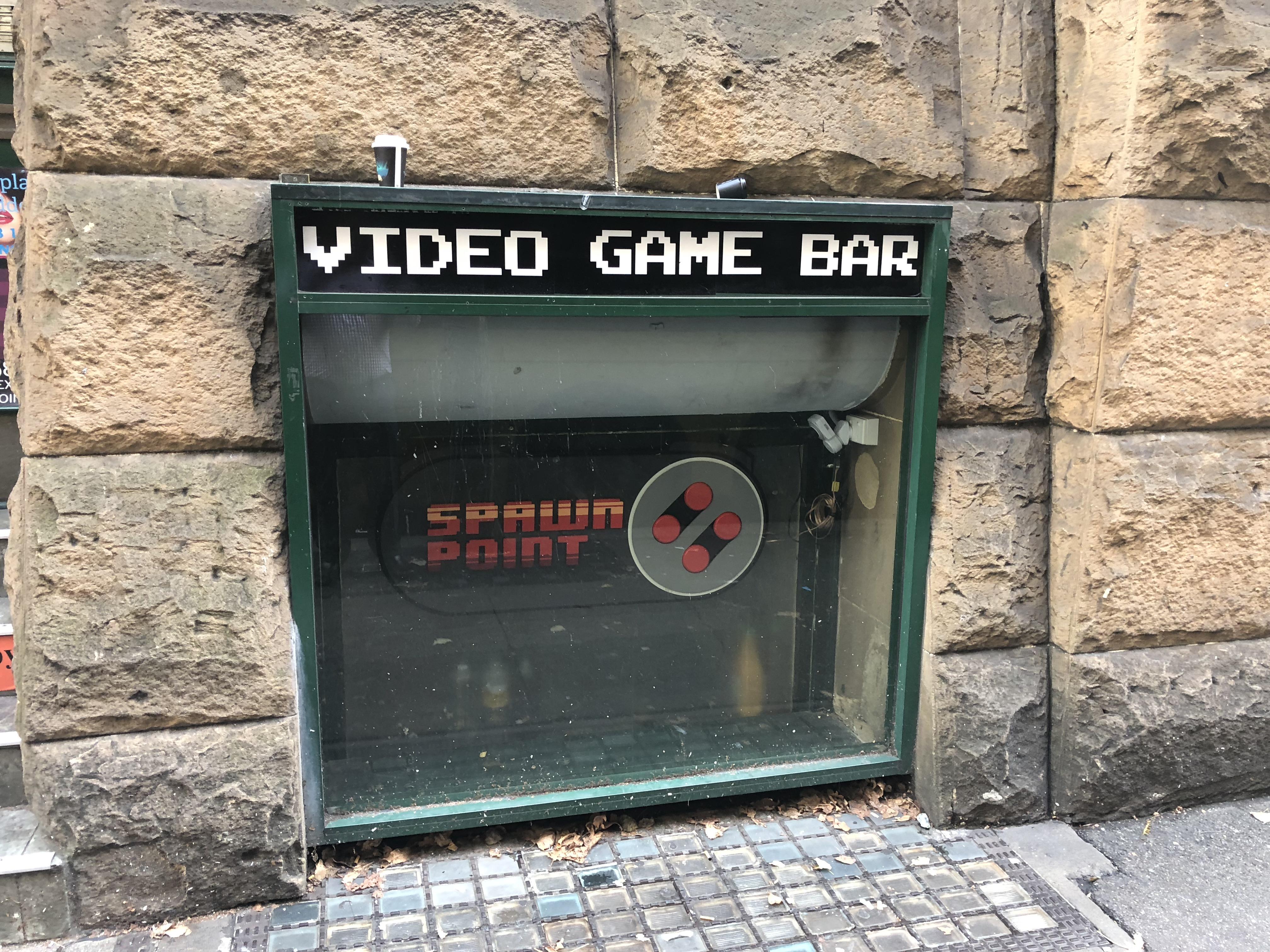 A video game bar in Sydney CBD r/mildlyinteresting