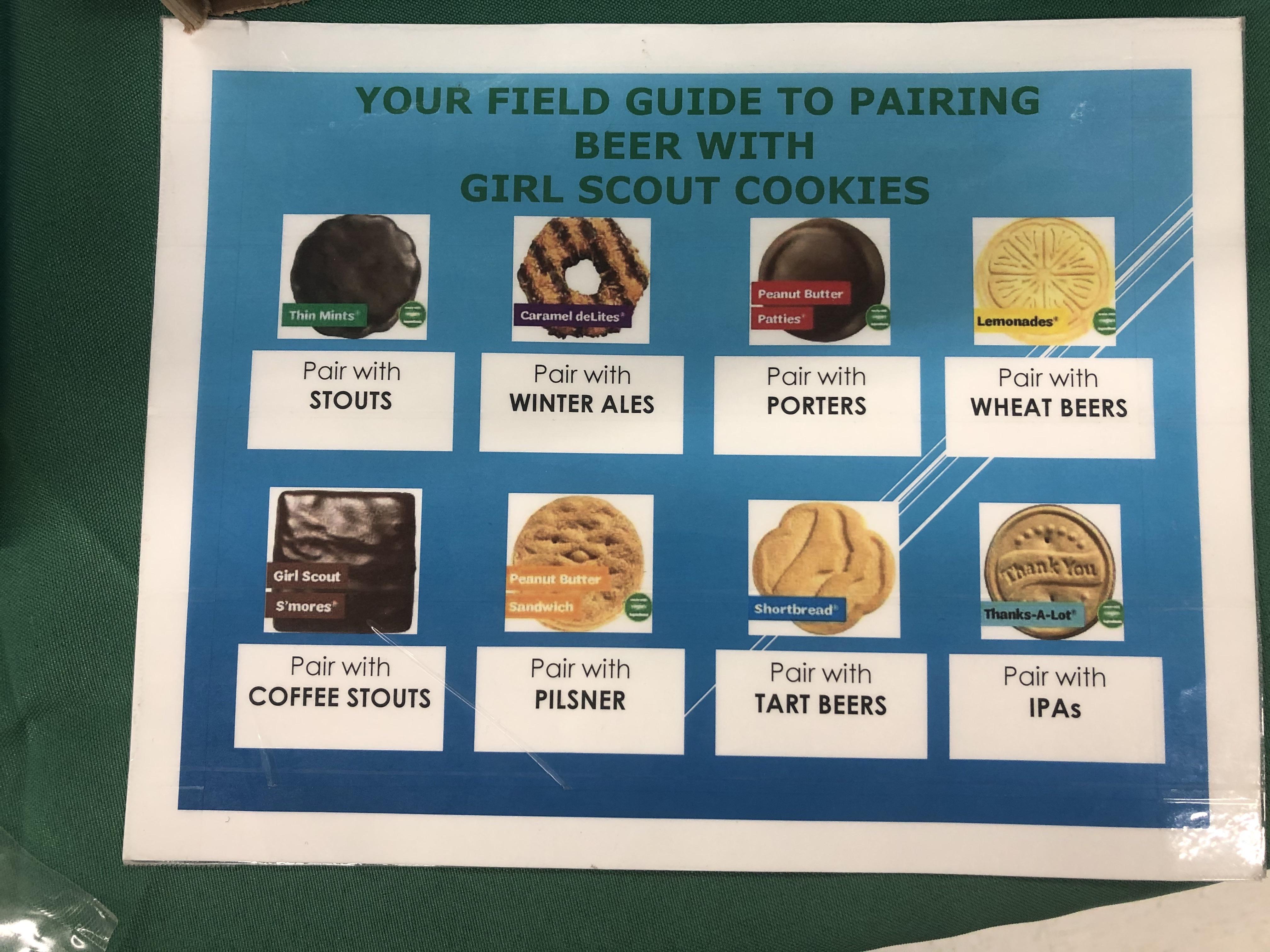 Girl Scouts guide to beer pairings?!? CraftBeer