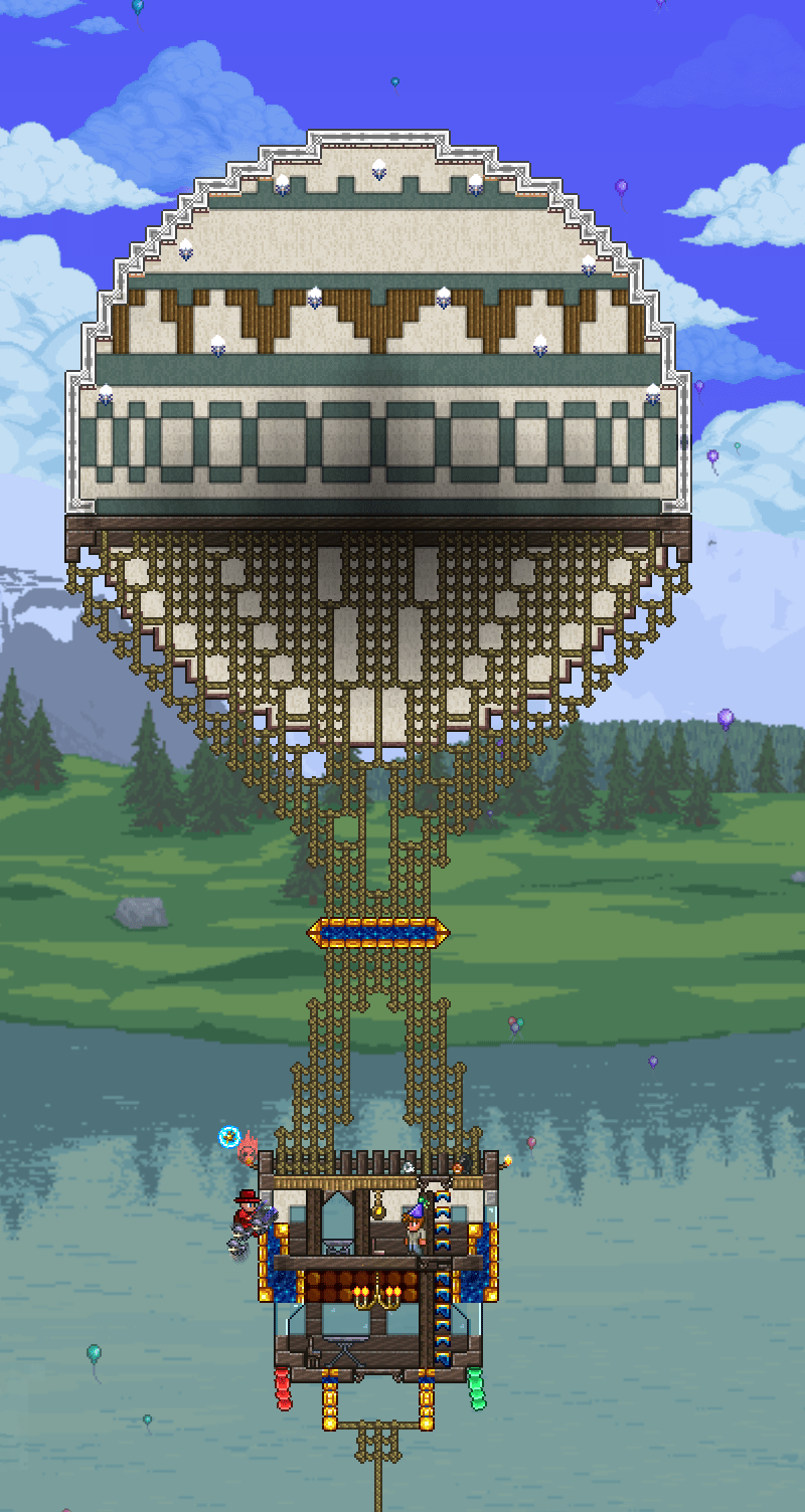 I was proud of this hot air balloon concept and wanted to share it! r