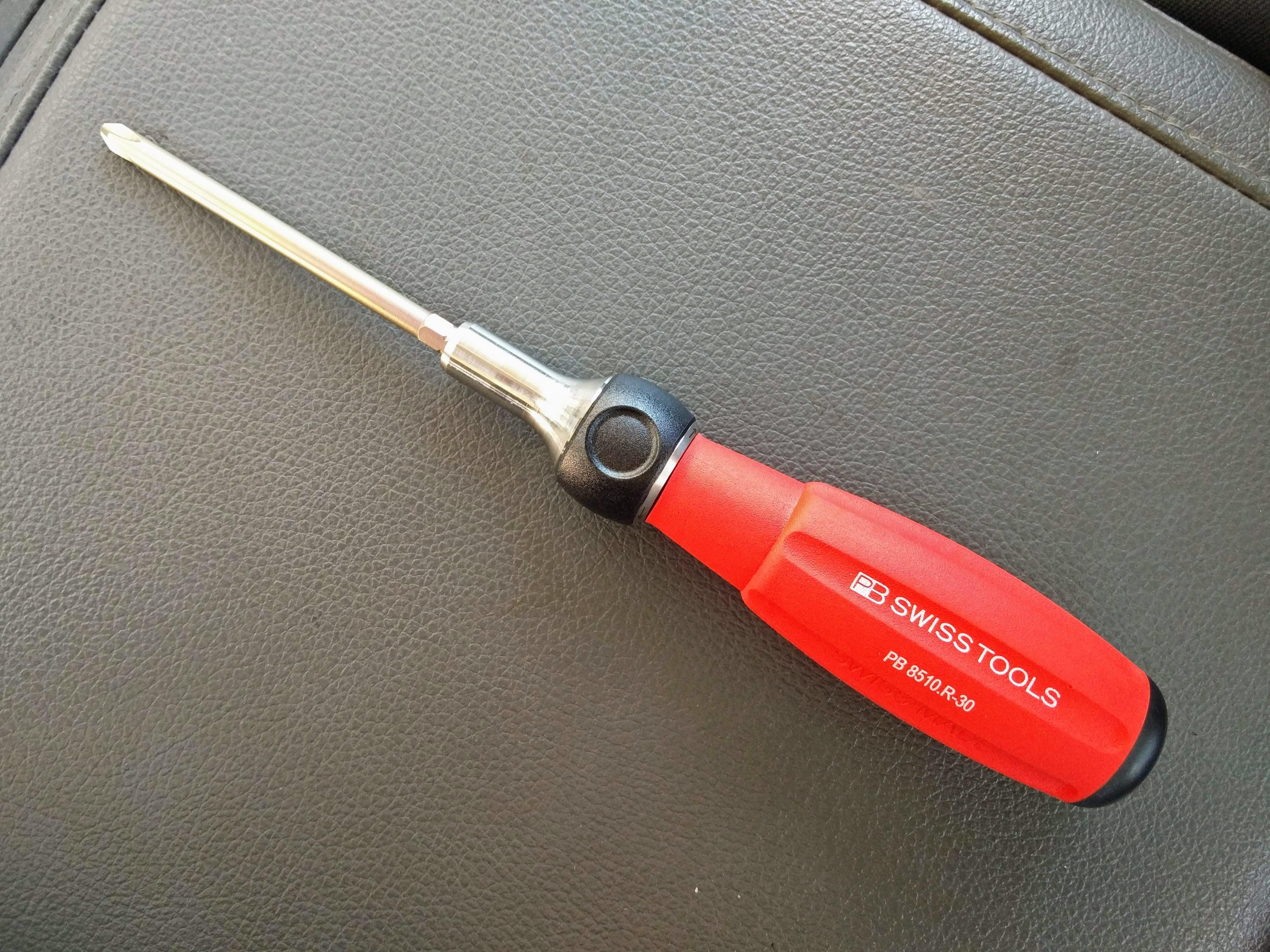 Any love for this PB Swiss Tools ratcheting screwdriver handle thingy? r/Tools