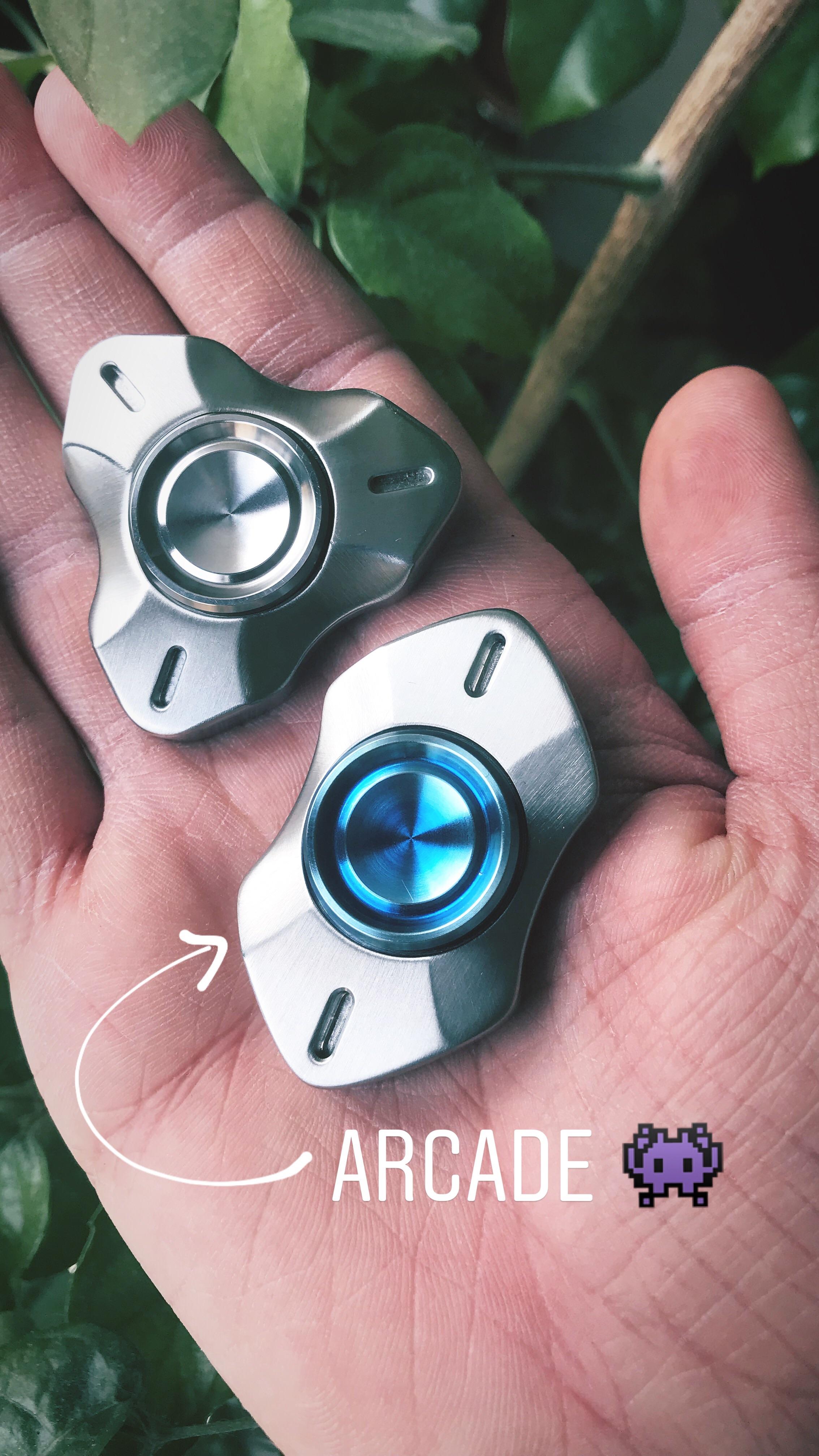 The Arcade Spinner (AKA Atrium Bar) [Unquiet Hands] r/FidgetSpinners