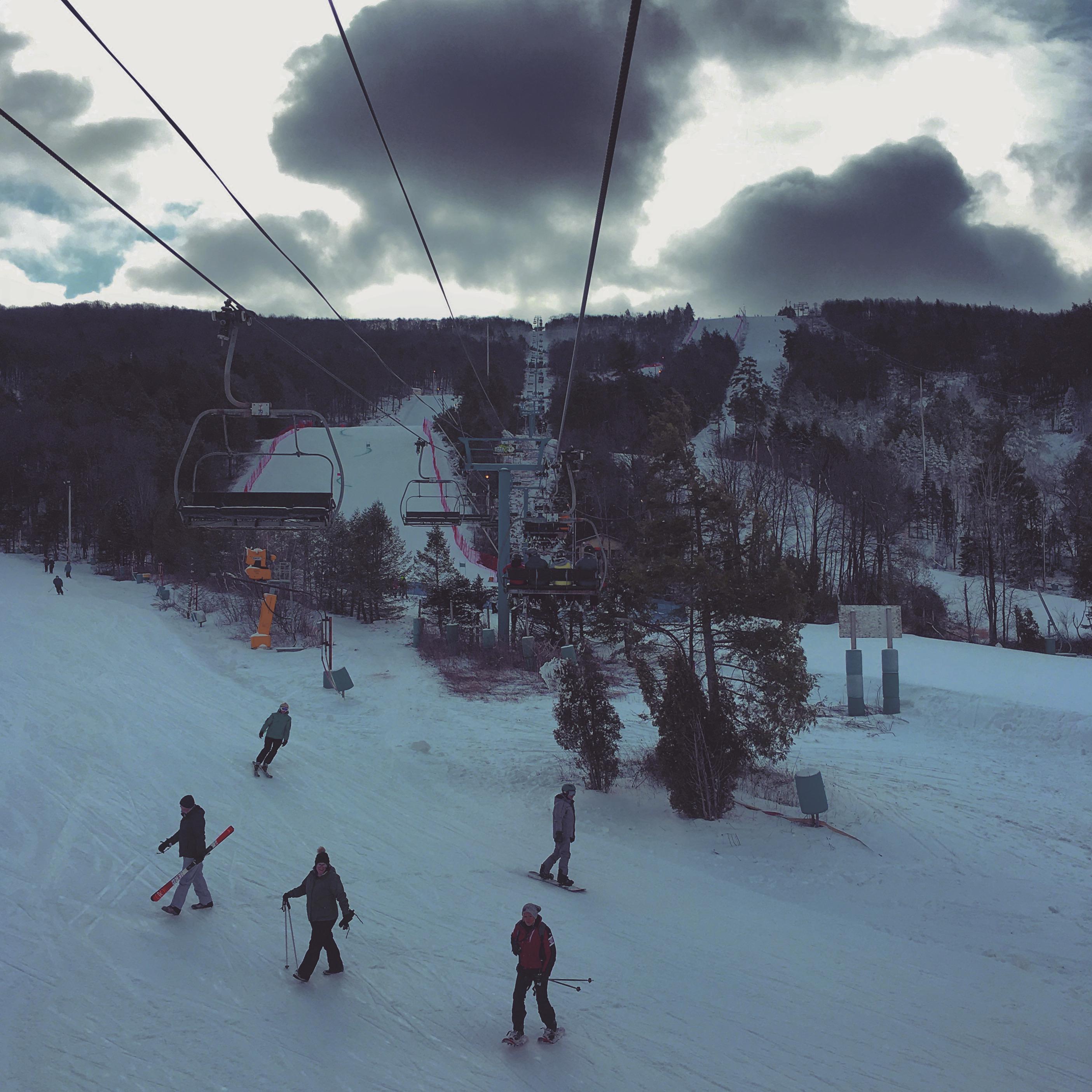 First time skiing at Blue Mountain in PA r/skiing