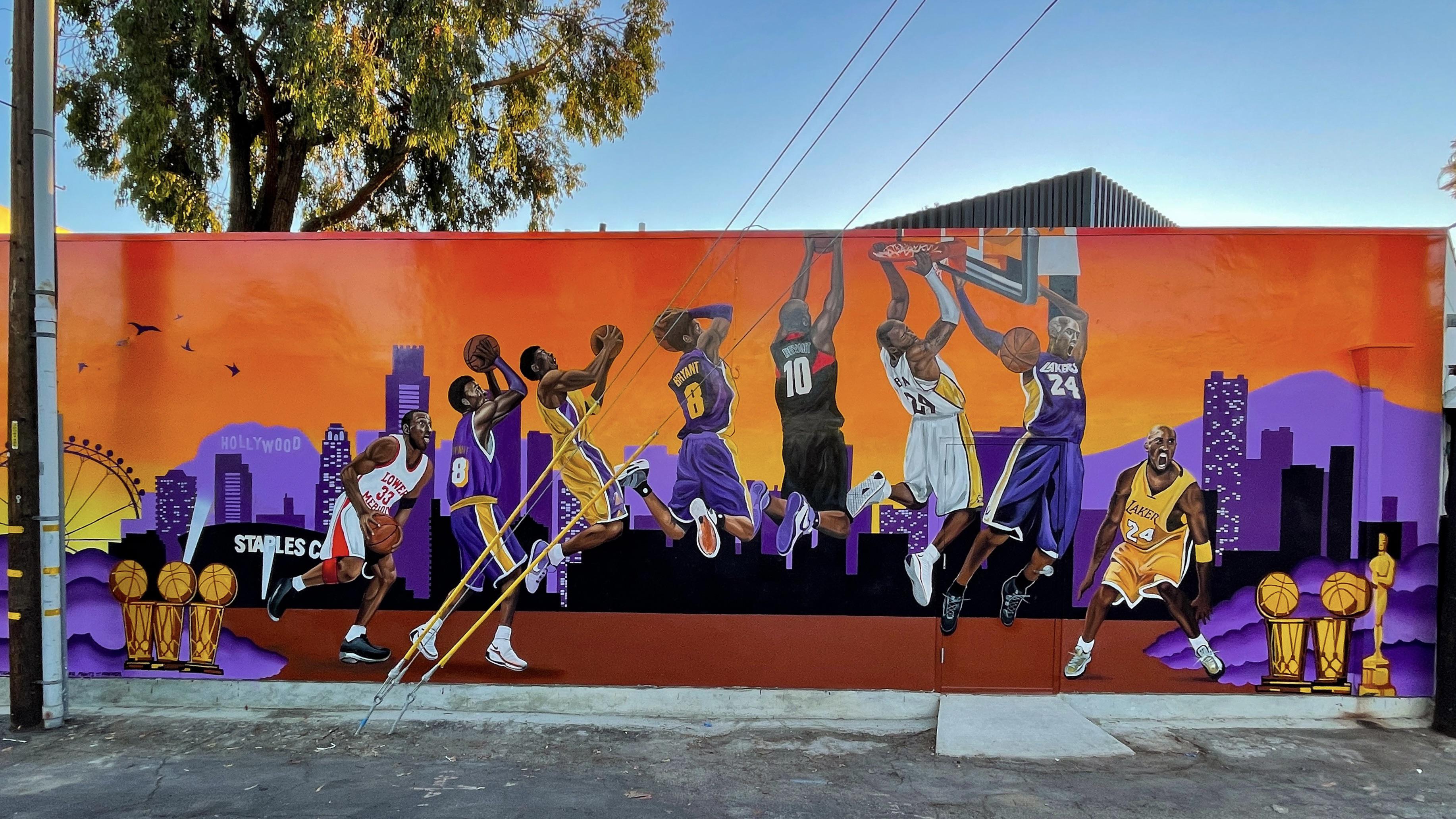 New Kobe mural in Torrance from r/lakers