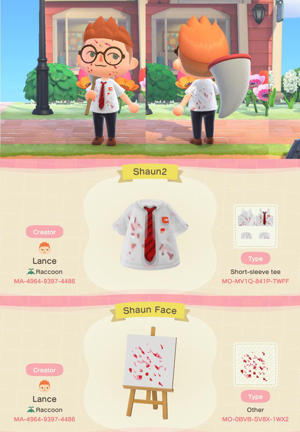 First time back in AC in months, decided to make a Shaun of the Dead