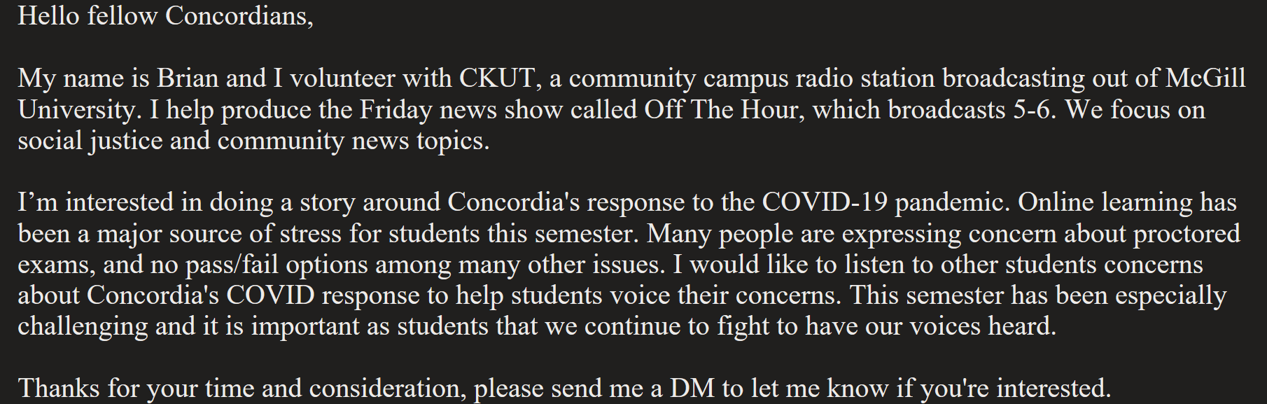 How do I find my permanent code. Concordia