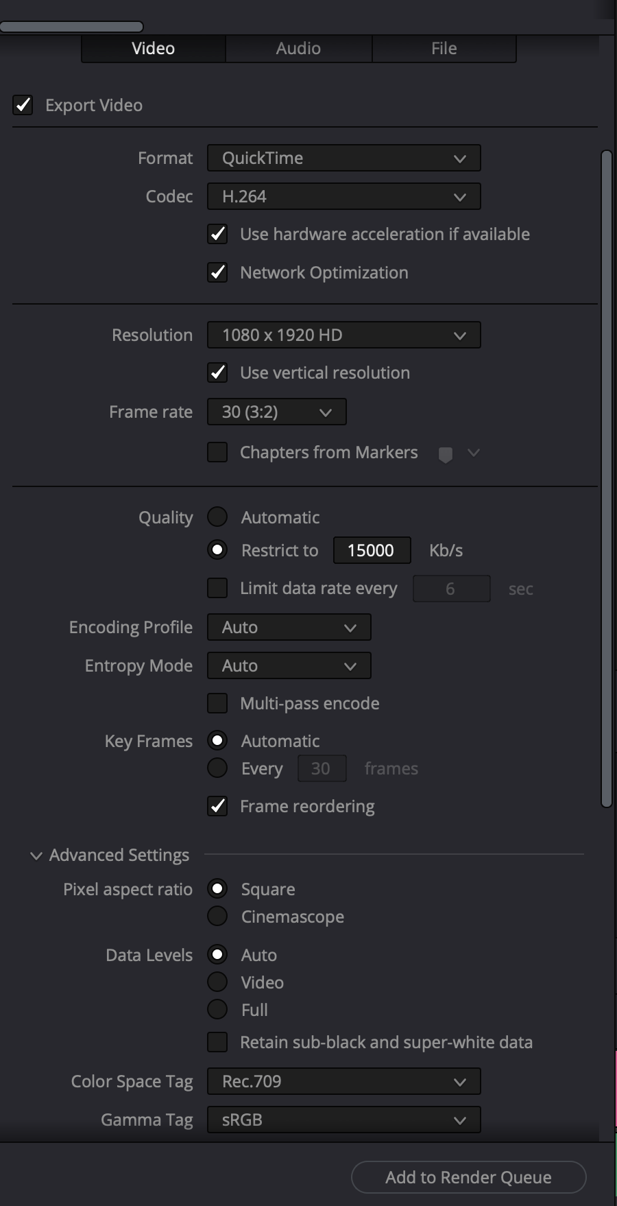 Best settings for Instagram Reels? All is well, until it posts and is