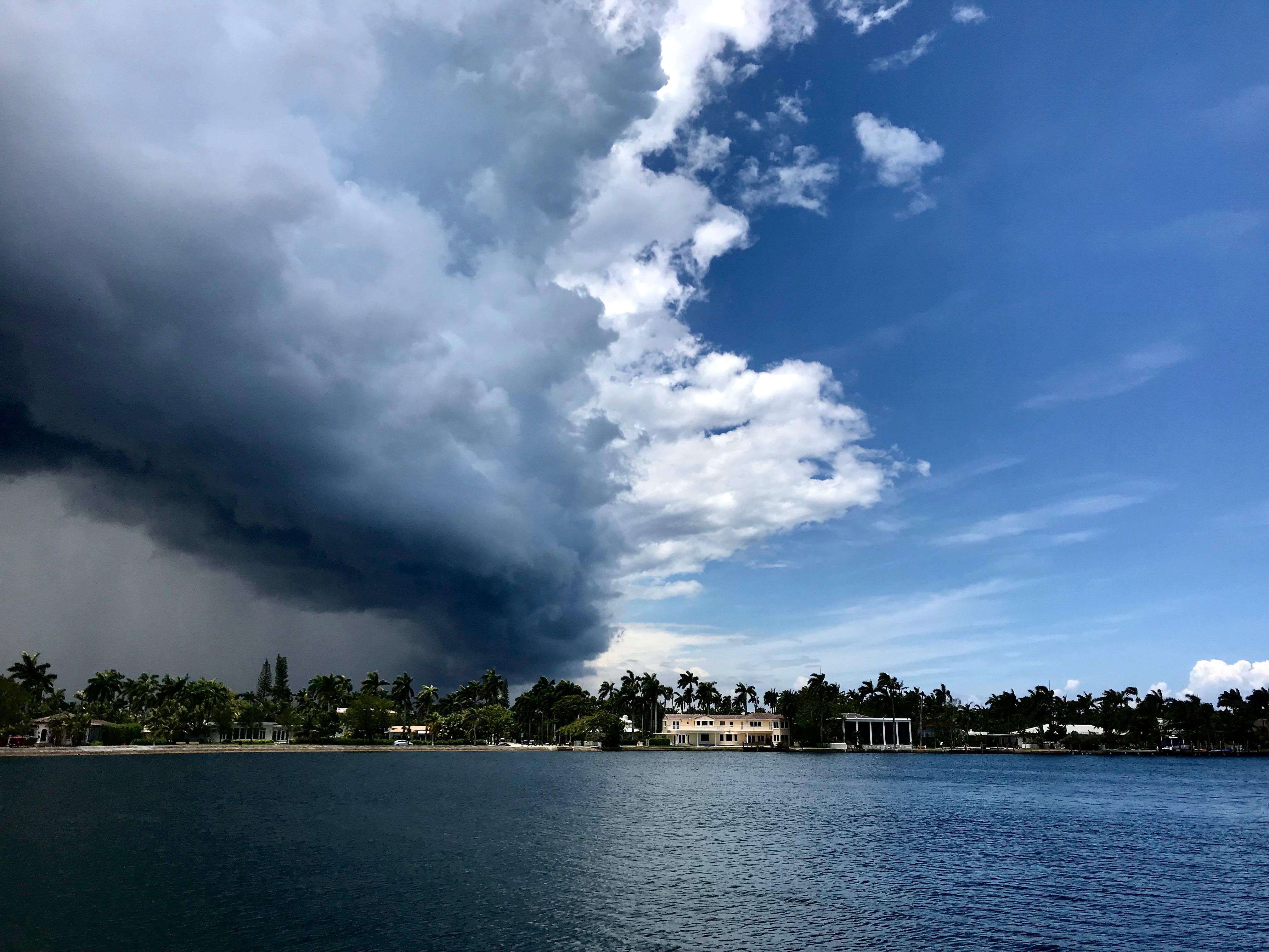 Afternoon thunderstorm in South Florida r/pics