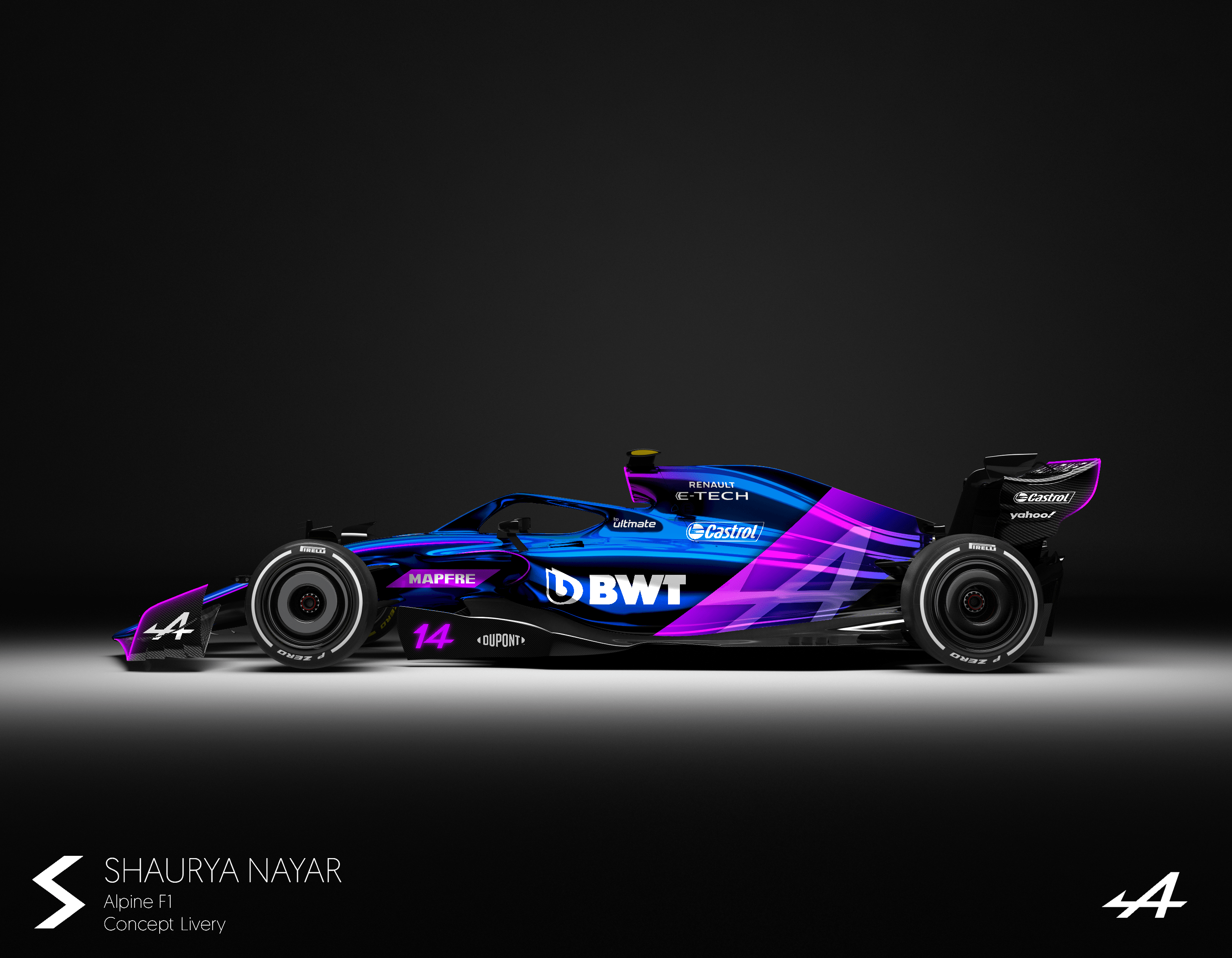 f1 2023 livery My 2023 Bwt Alpine F1 Concept Livery, Hope You Like It! : R/Formula1