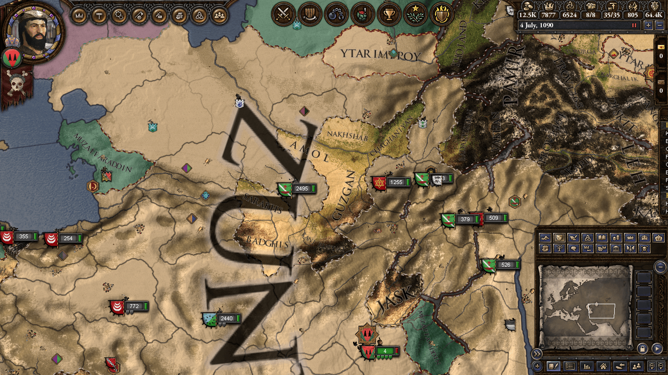 There's unowned land in my glorious empire due to the update. Is the