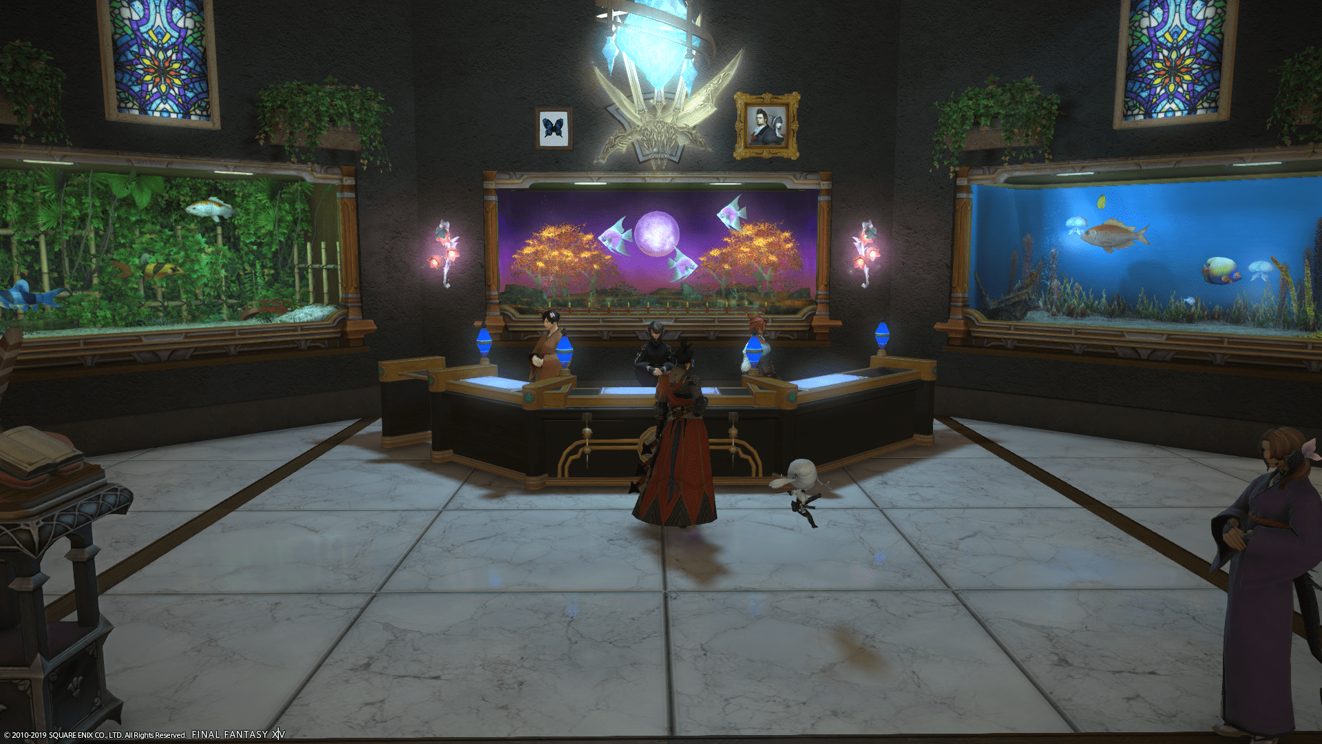 Inspired by Akadaemia Anyder dungeon fish tanks r/ffxivhomeandgarden