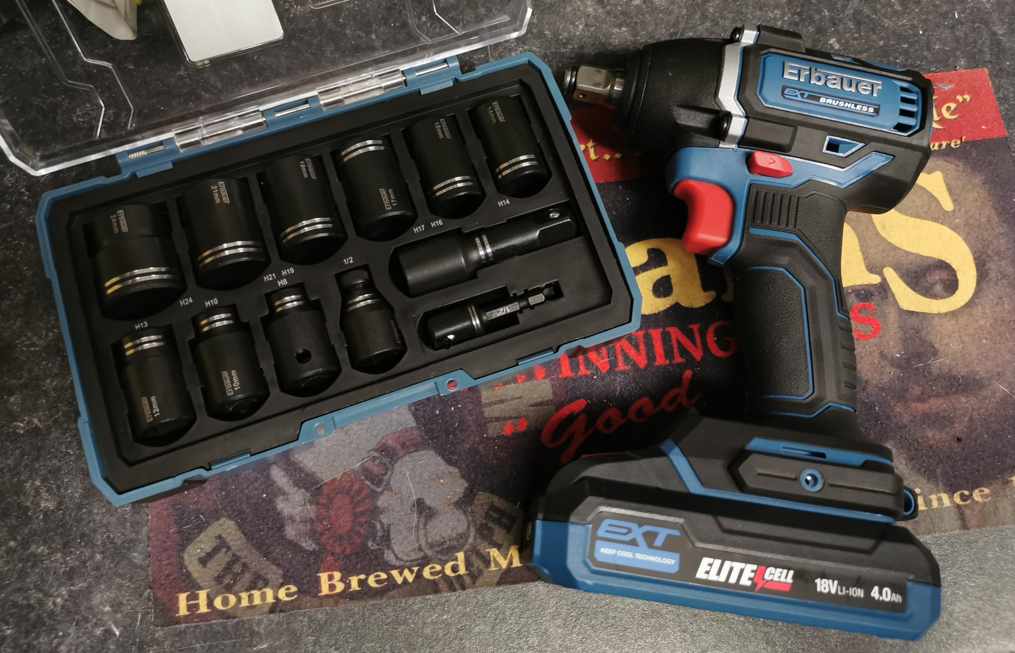 NTD. A new nut driver and socket set to match. £80 new from Screwfix UK