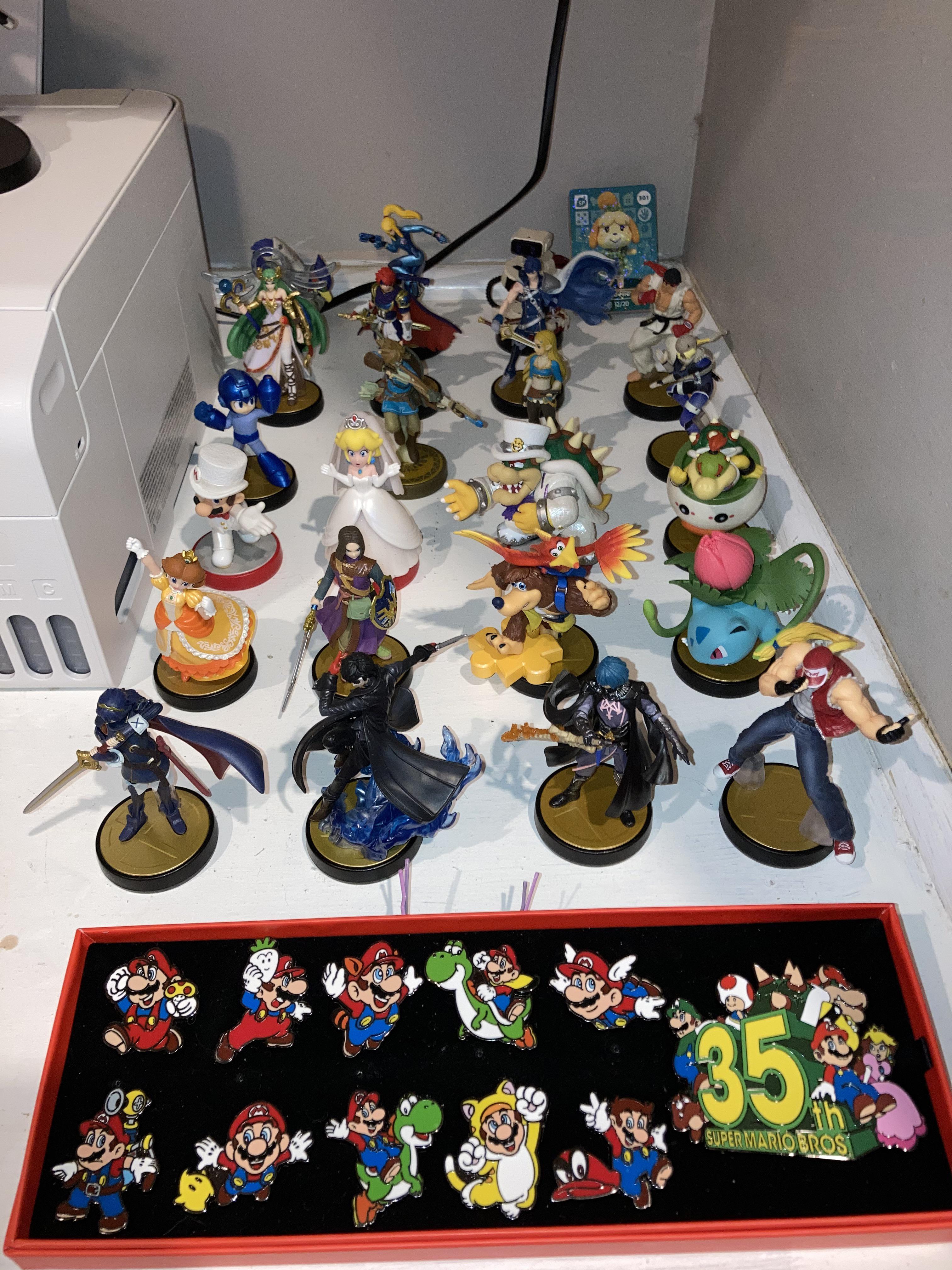 I recently started to collect amiibos and I think I went a little crazy