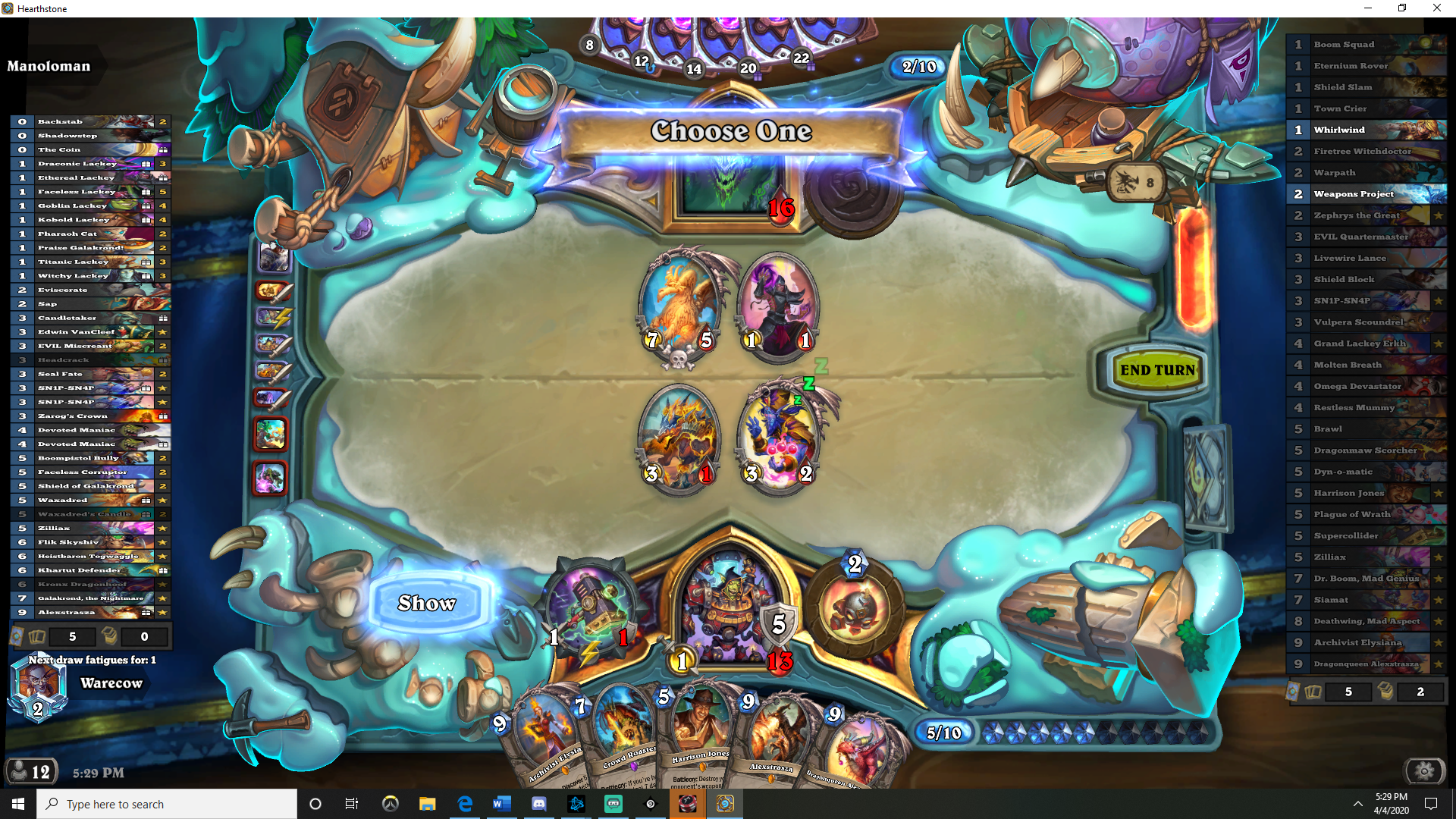 Really tired of not being offered Hex or Polymorph in a situation like