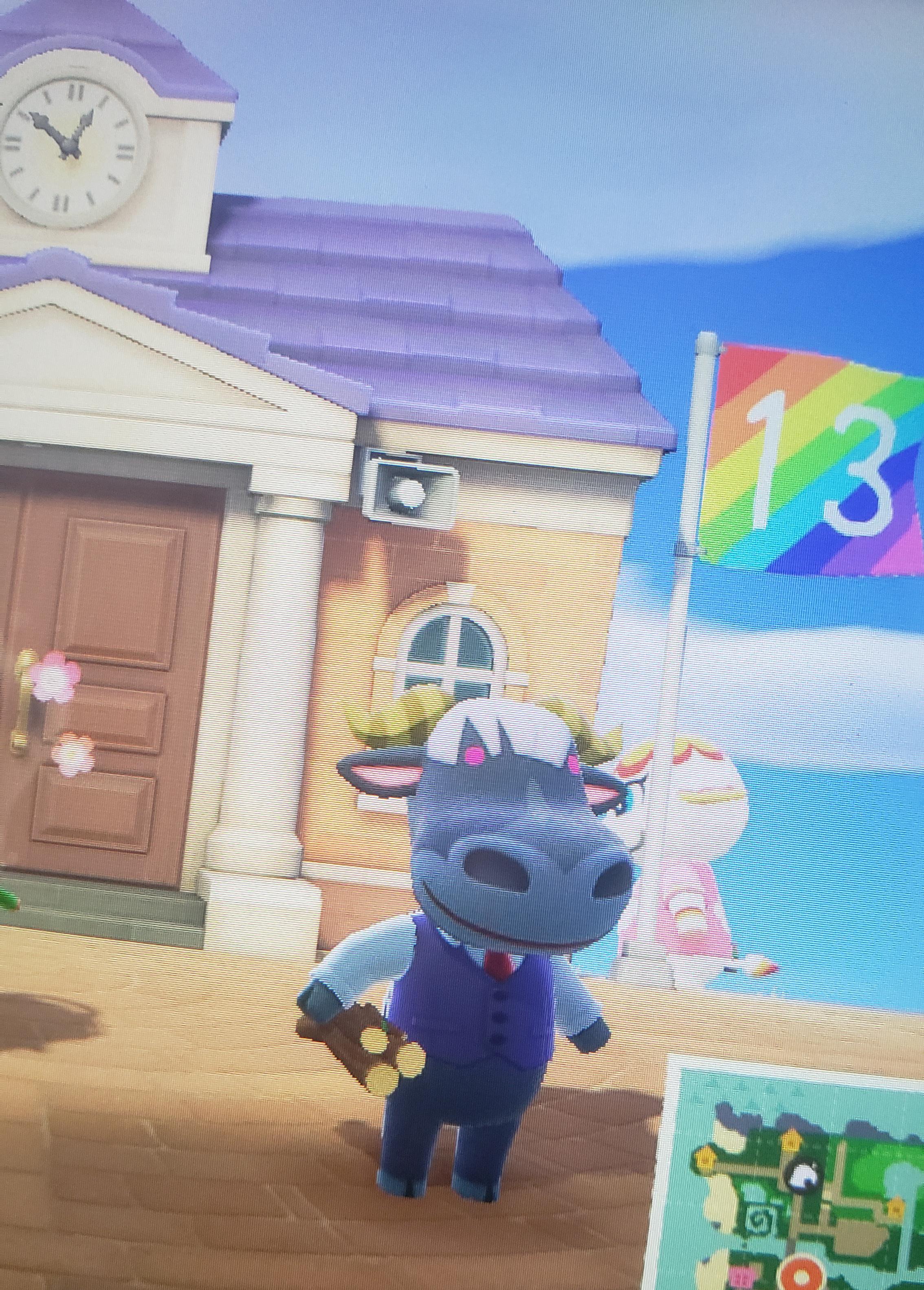 Rodeo might have scary eyes but he says he's happy to finally be