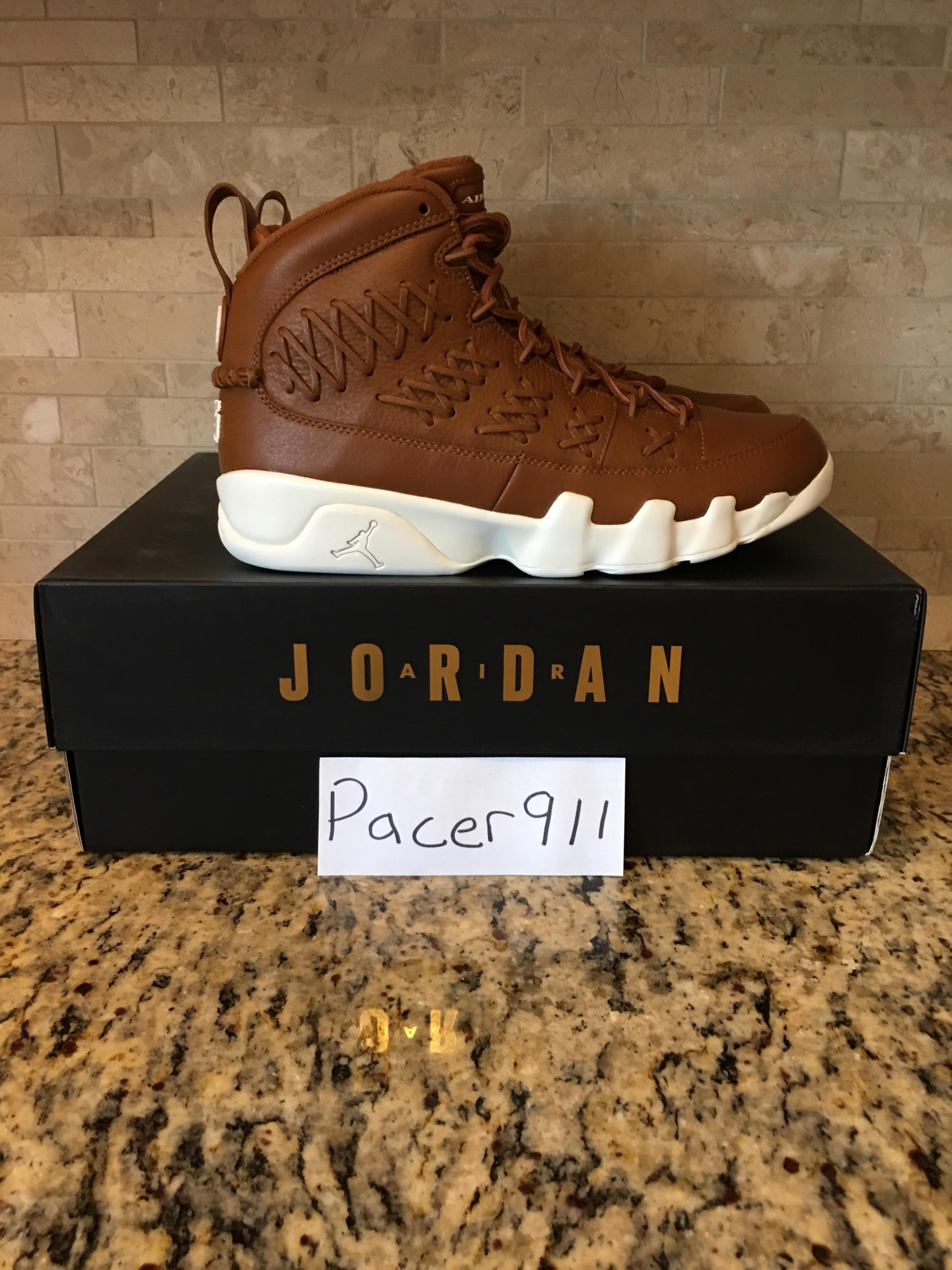 [FS] Air Jordan 9 Retro Baseball Glove • Size 10.5 Brown • 550