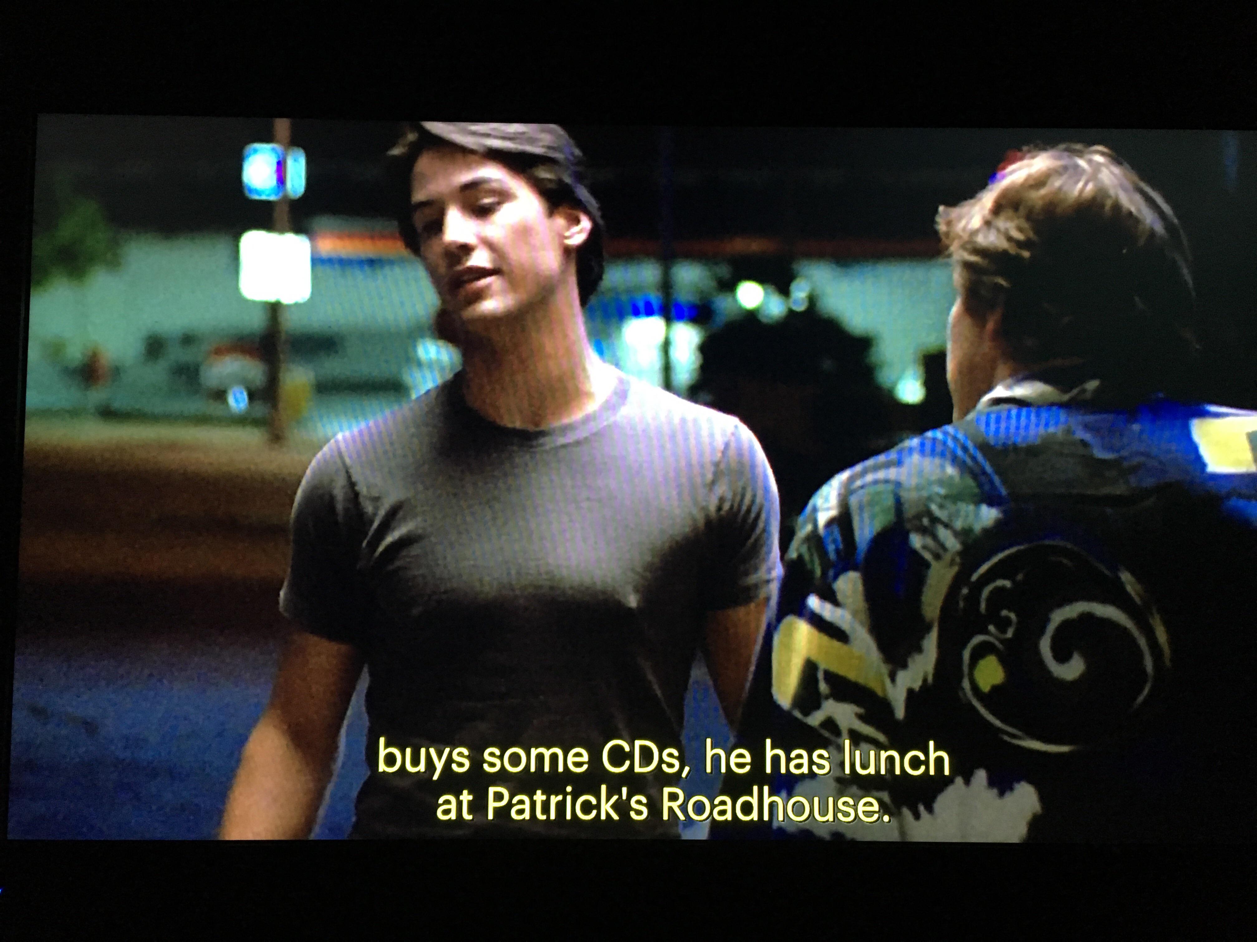 Apparently it’s just coincidence, but in Point Break [1991] (co