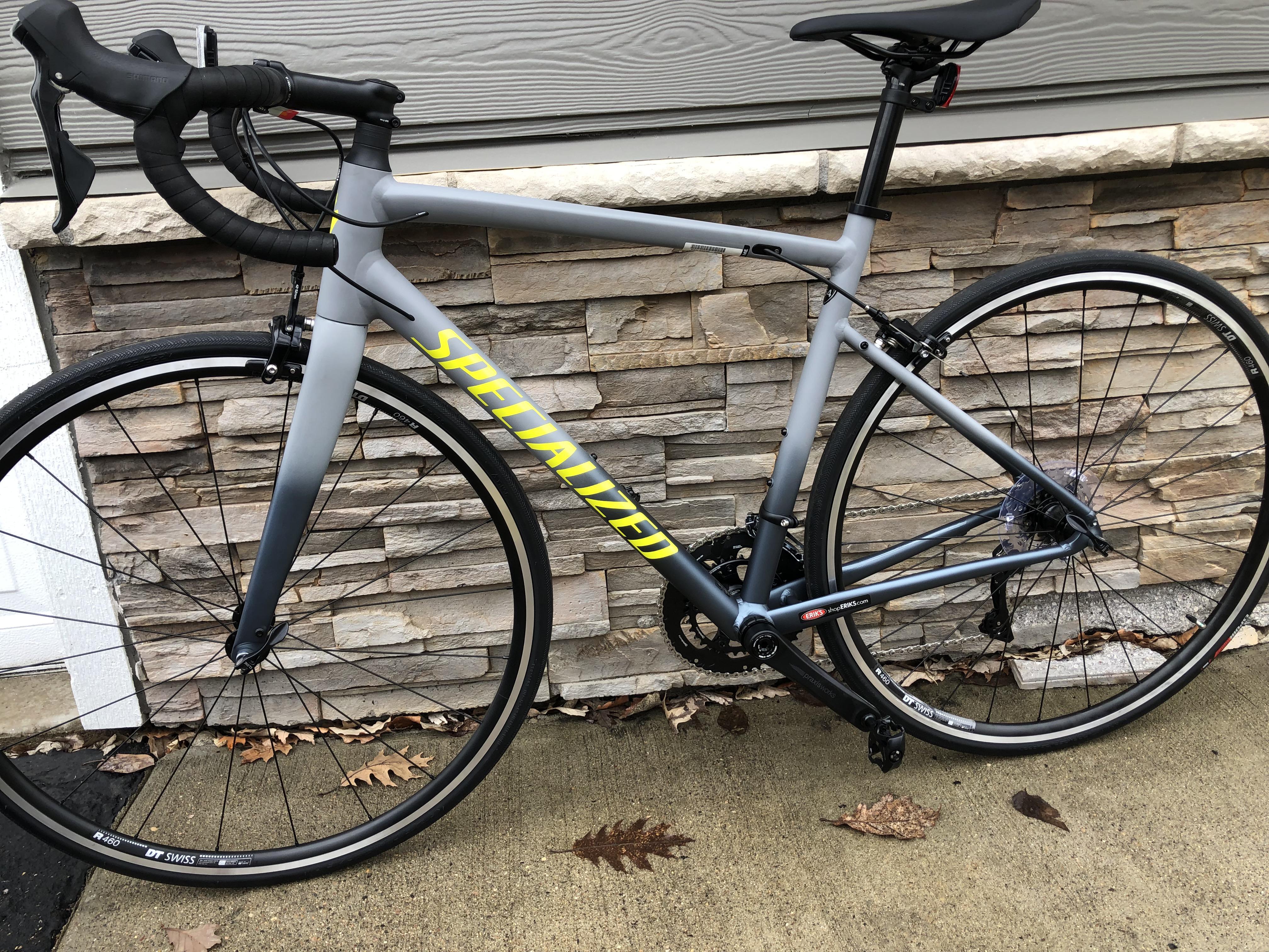 First official road bike. Got this Specialized Allez Elite for free
