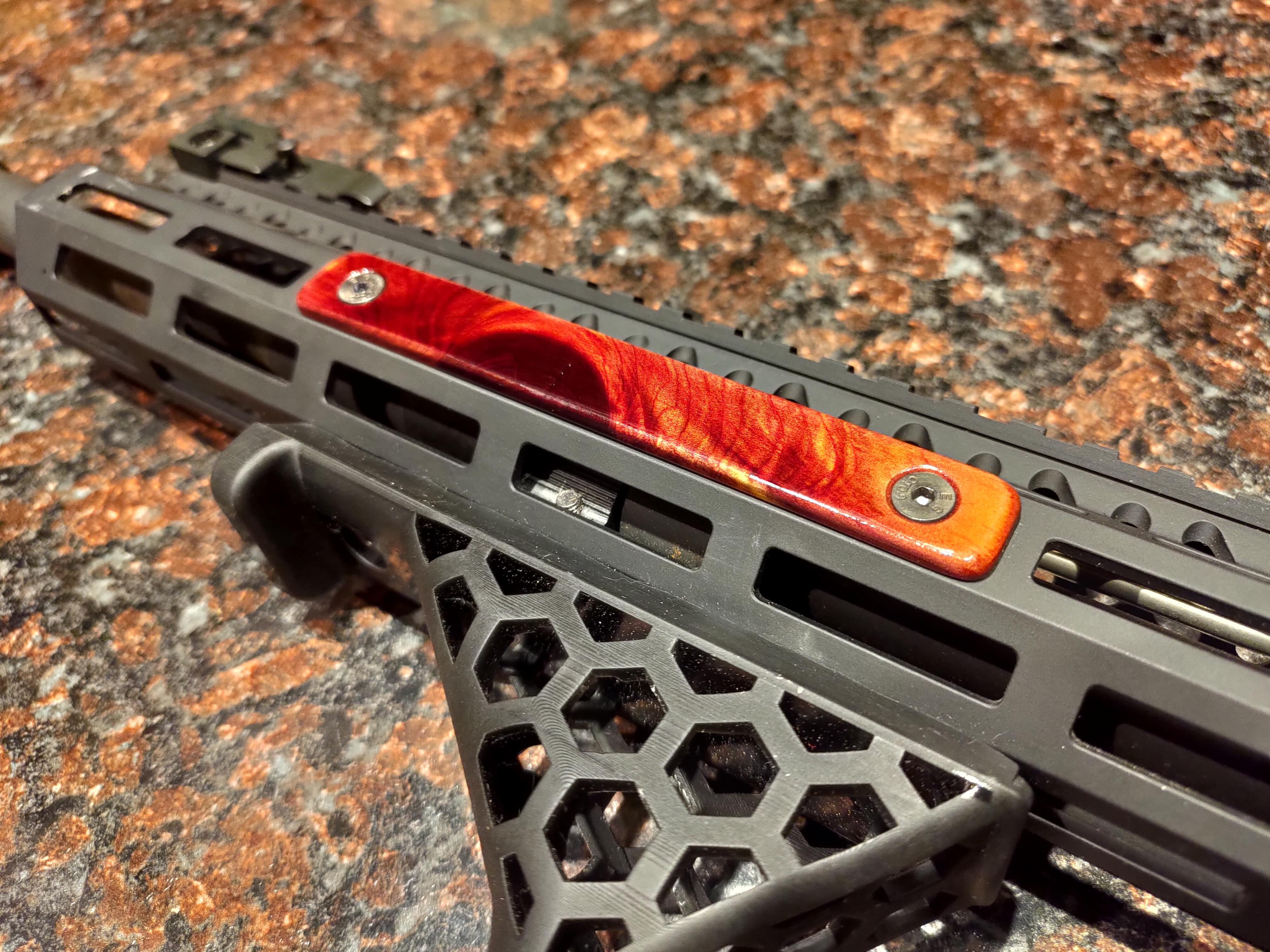Cedar Mlok Wooden Rail Covers r/guns