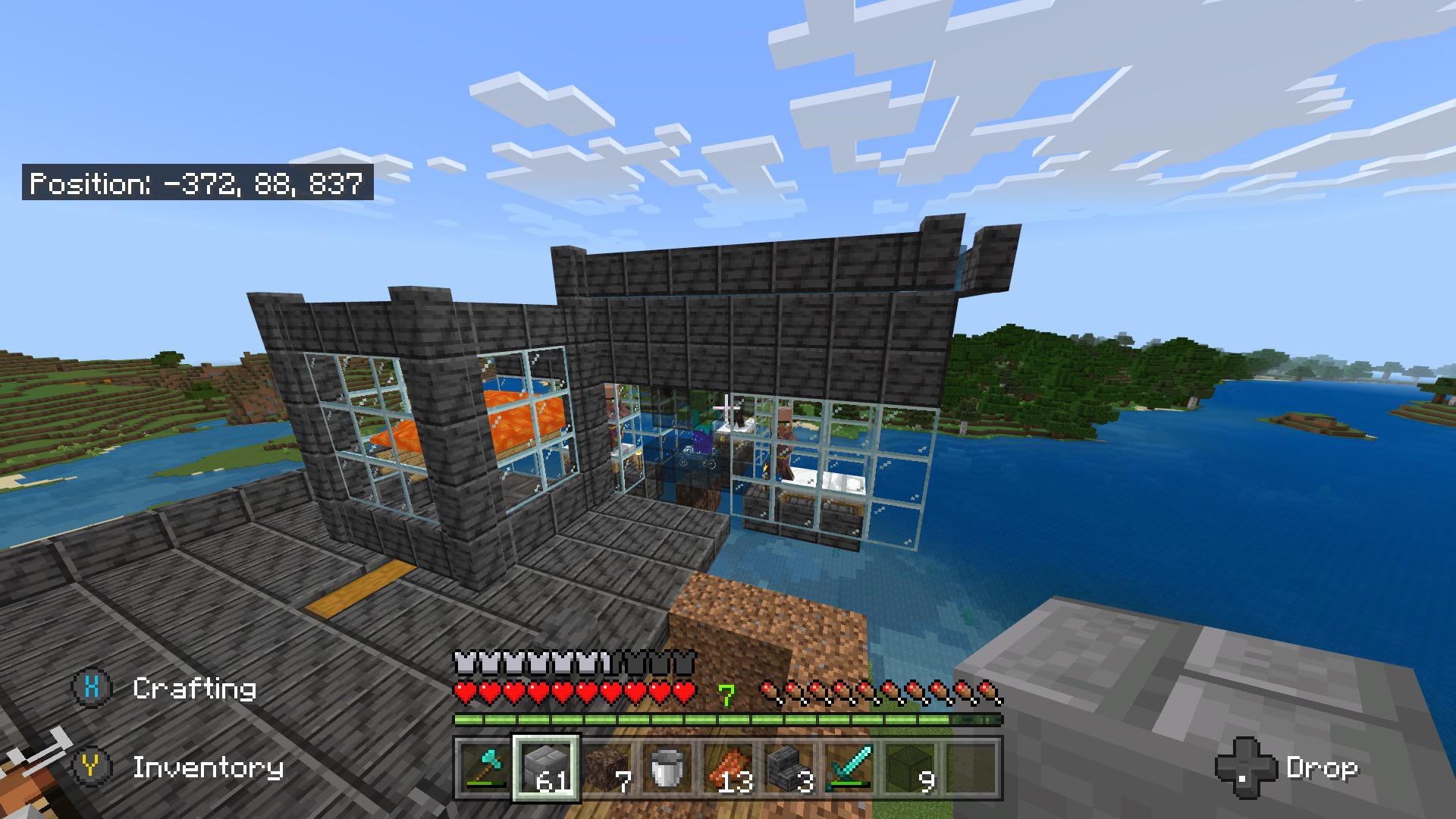 Iron golem farm not working, the villagers are running around scared