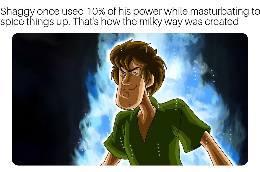 Shaggy power r/dankmemes