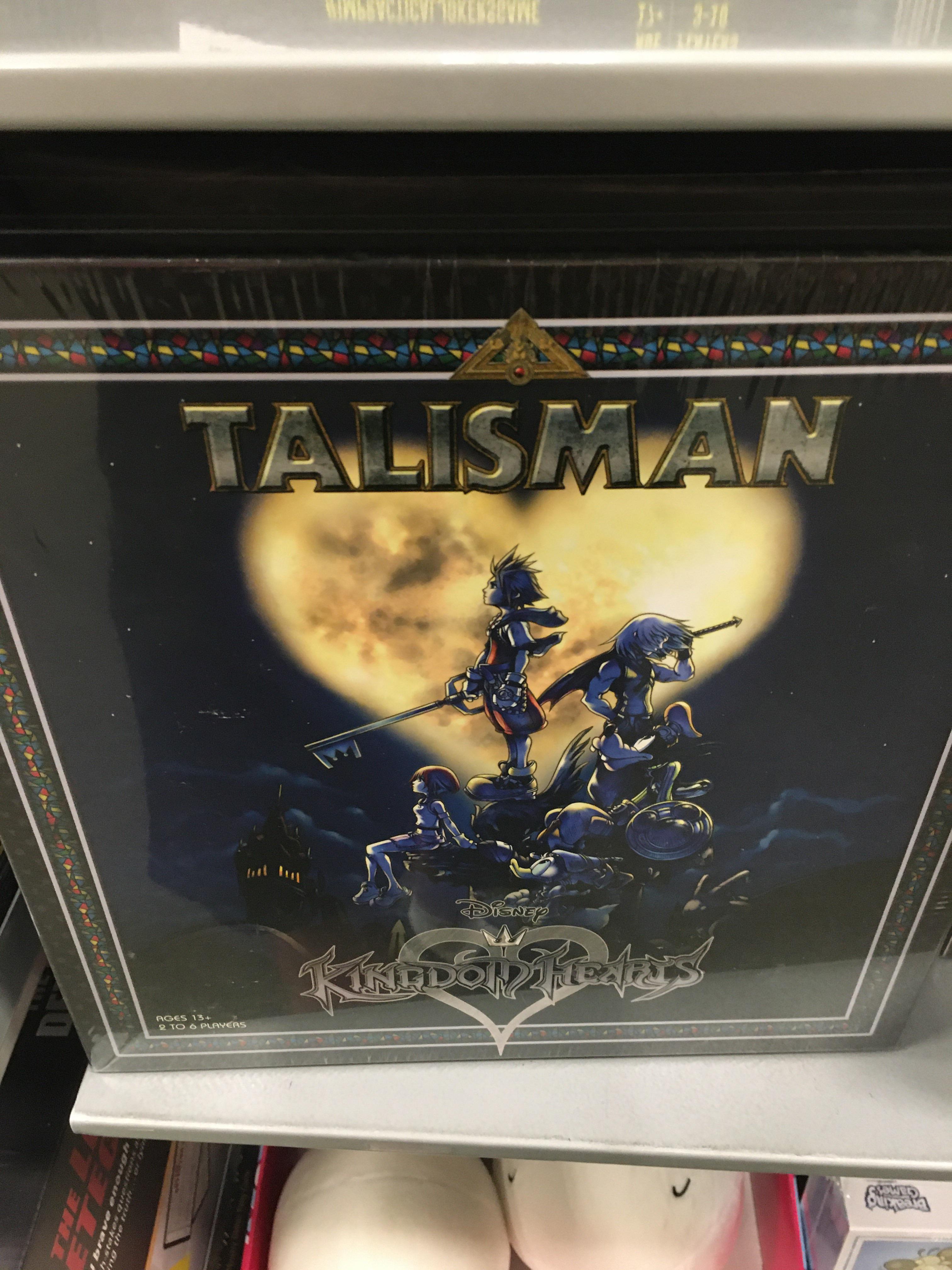 Did anyone know this is a thing? Board game found at Barnes and Noble r/KingdomHearts