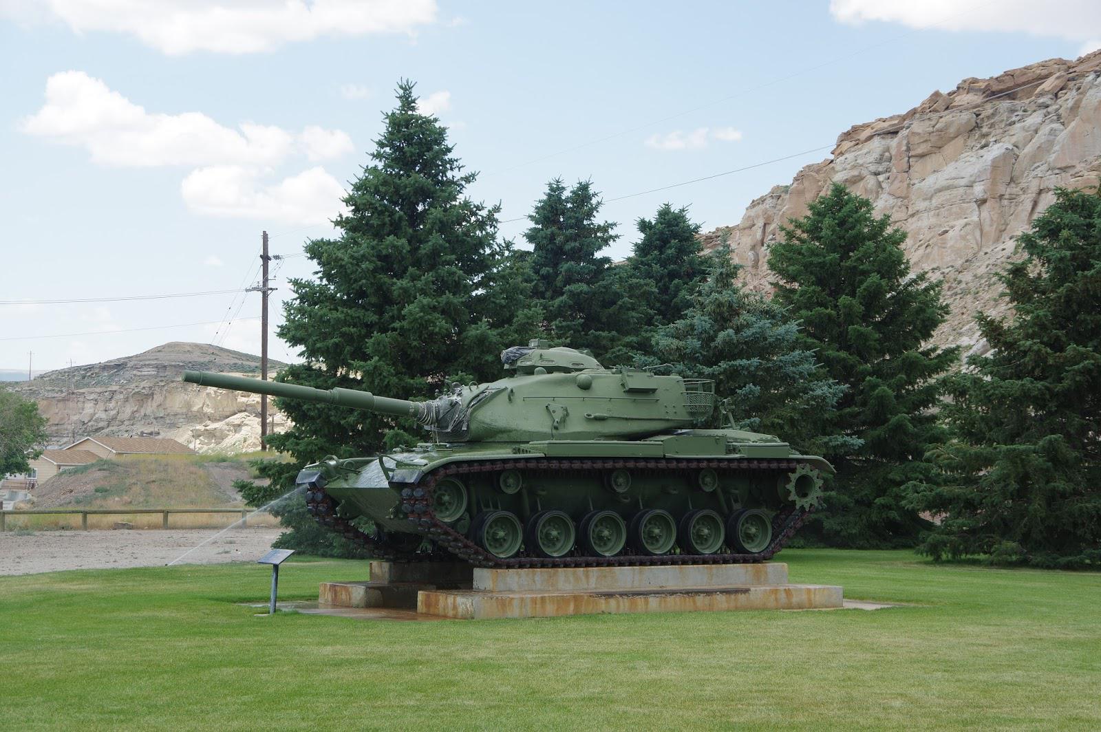 M60, Veterans Memorial Park, Rock Springs Wyoming. r/tanks